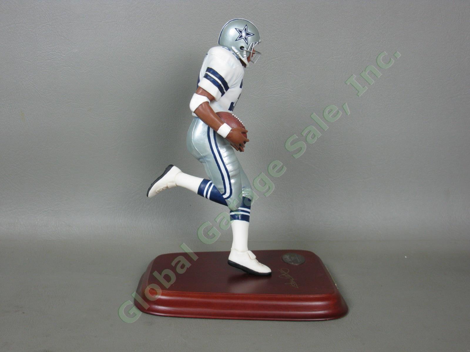 Rare Danbury Mint Dallas Cowboys Tony Dorsett Figure NFL Original Box NO RESERVE 2