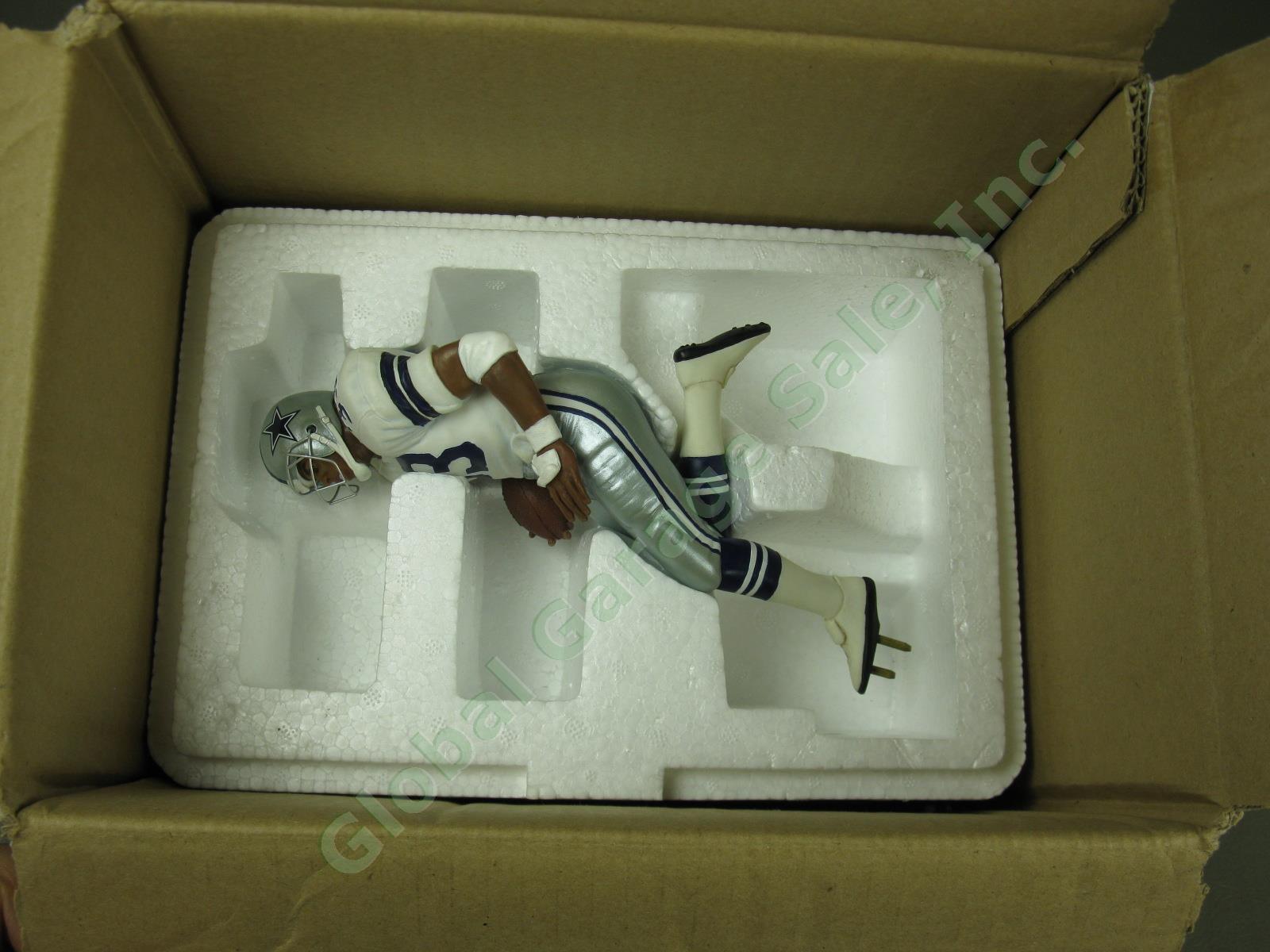 Rare Danbury Mint Dallas Cowboys Tony Dorsett Figure NFL Original Box NO RESERVE 5