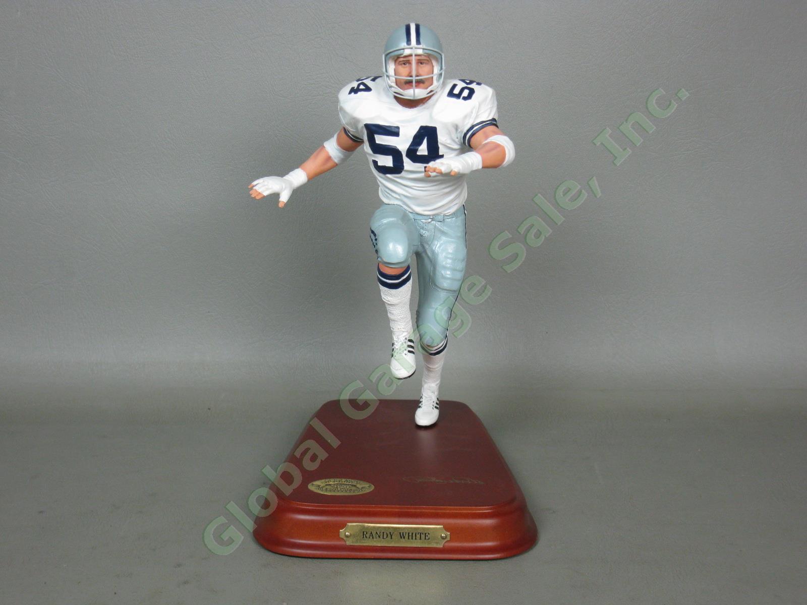 Rare Danbury Mint Dallas Cowboys Randy White NFL Figure Original Box NO RESERVE! 1