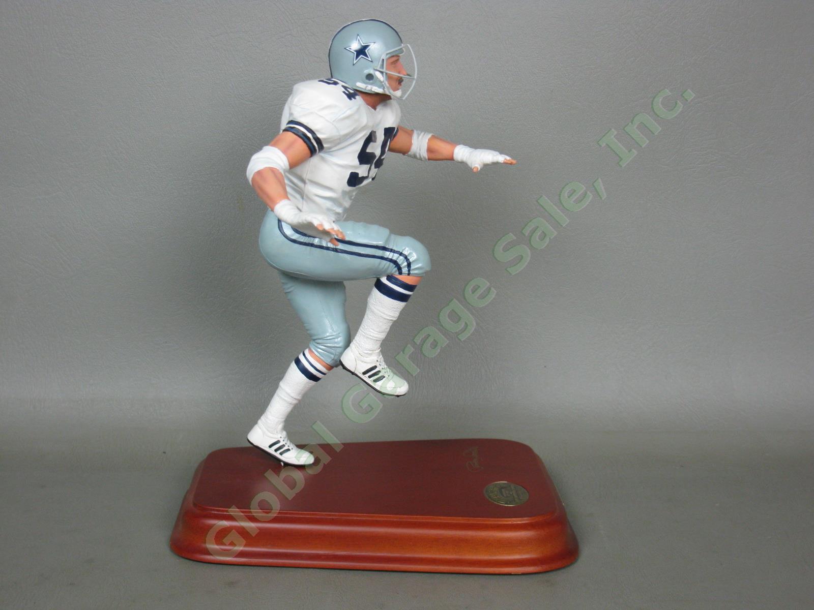 Rare Danbury Mint Dallas Cowboys Randy White NFL Figure Original Box NO RESERVE! 2