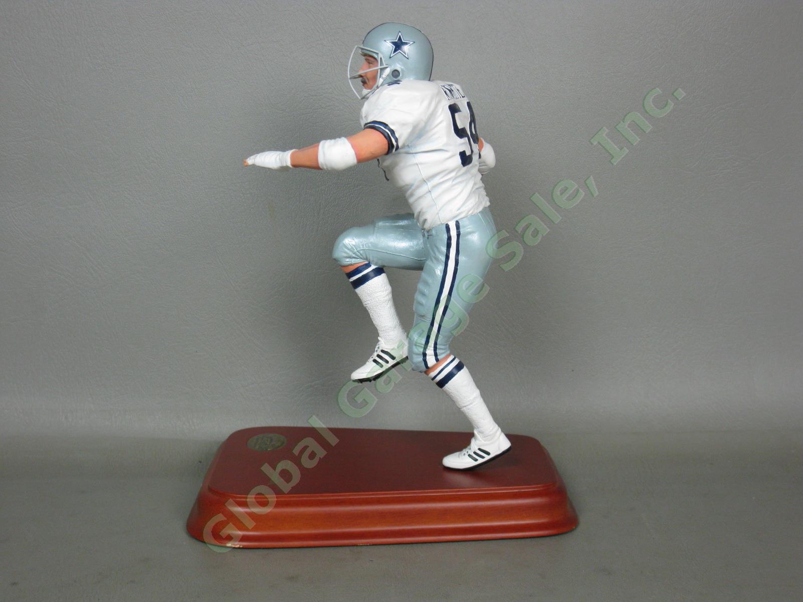 Rare Danbury Mint Dallas Cowboys Randy White NFL Figure Original Box NO RESERVE! 4
