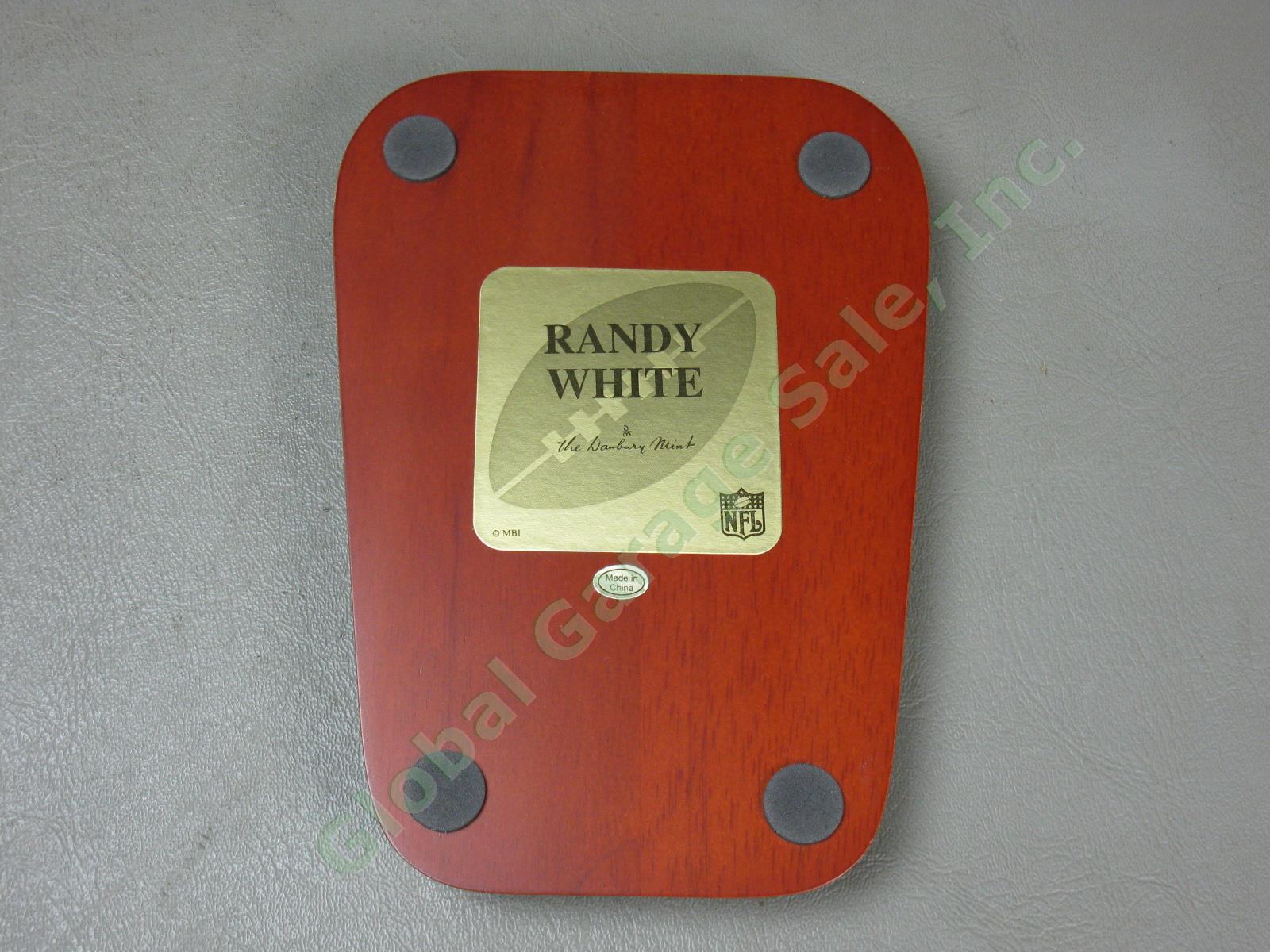 Rare Danbury Mint Dallas Cowboys Randy White NFL Figure Original Box NO RESERVE! 5