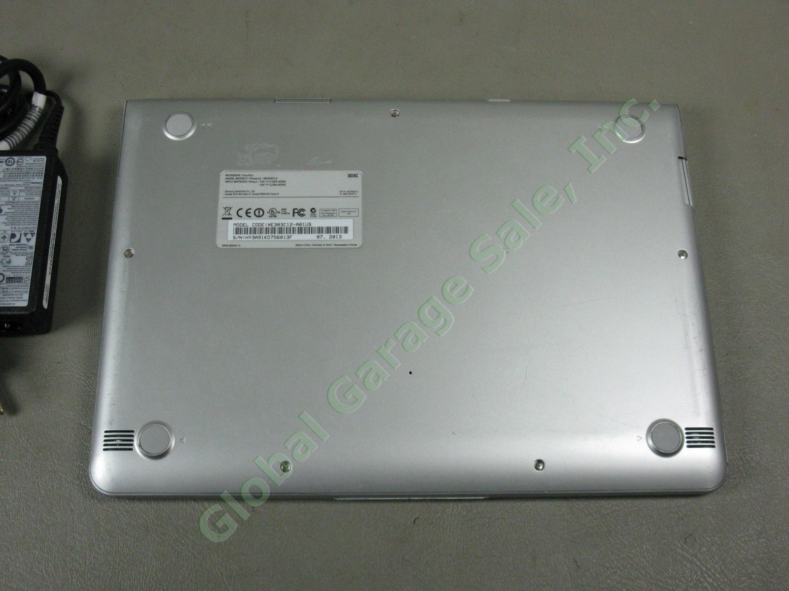 Samsung Chromebook Chrome Netbook Laptop XE303C12 11.6" 1.7GHz 2GB RAM 16GB NR! 3