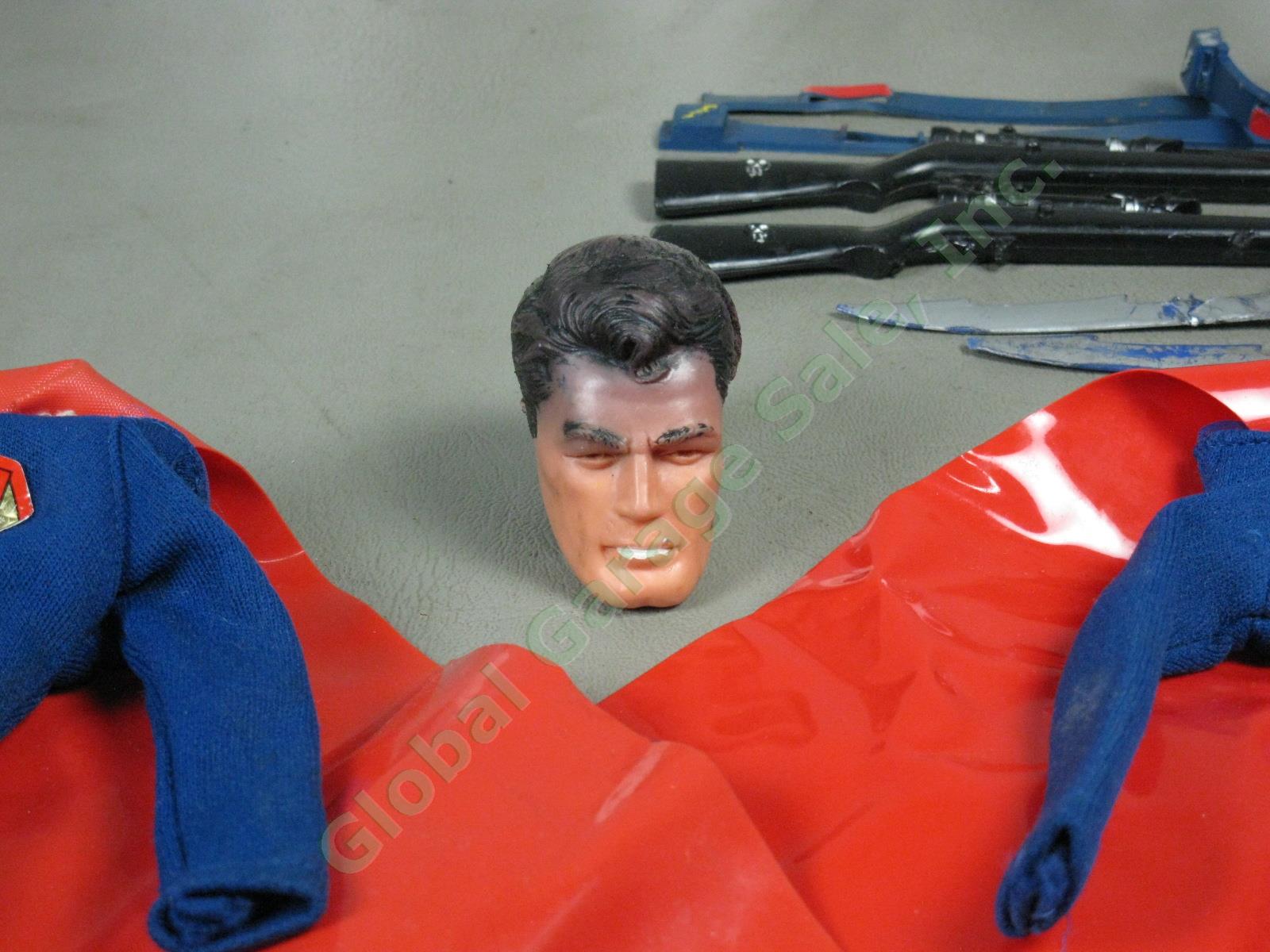 HUGE Vtg 1966 Captain Action Superman Batman Flash Gordon Space Suit Outfit Lot 12