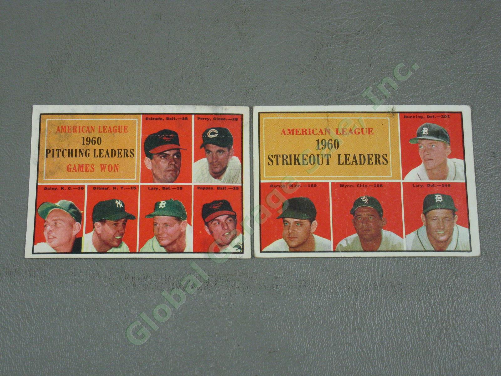223 Vintage 1961 Topps Baseball Card Lot Rookies All-Stars No Duplicates NO RES! 1