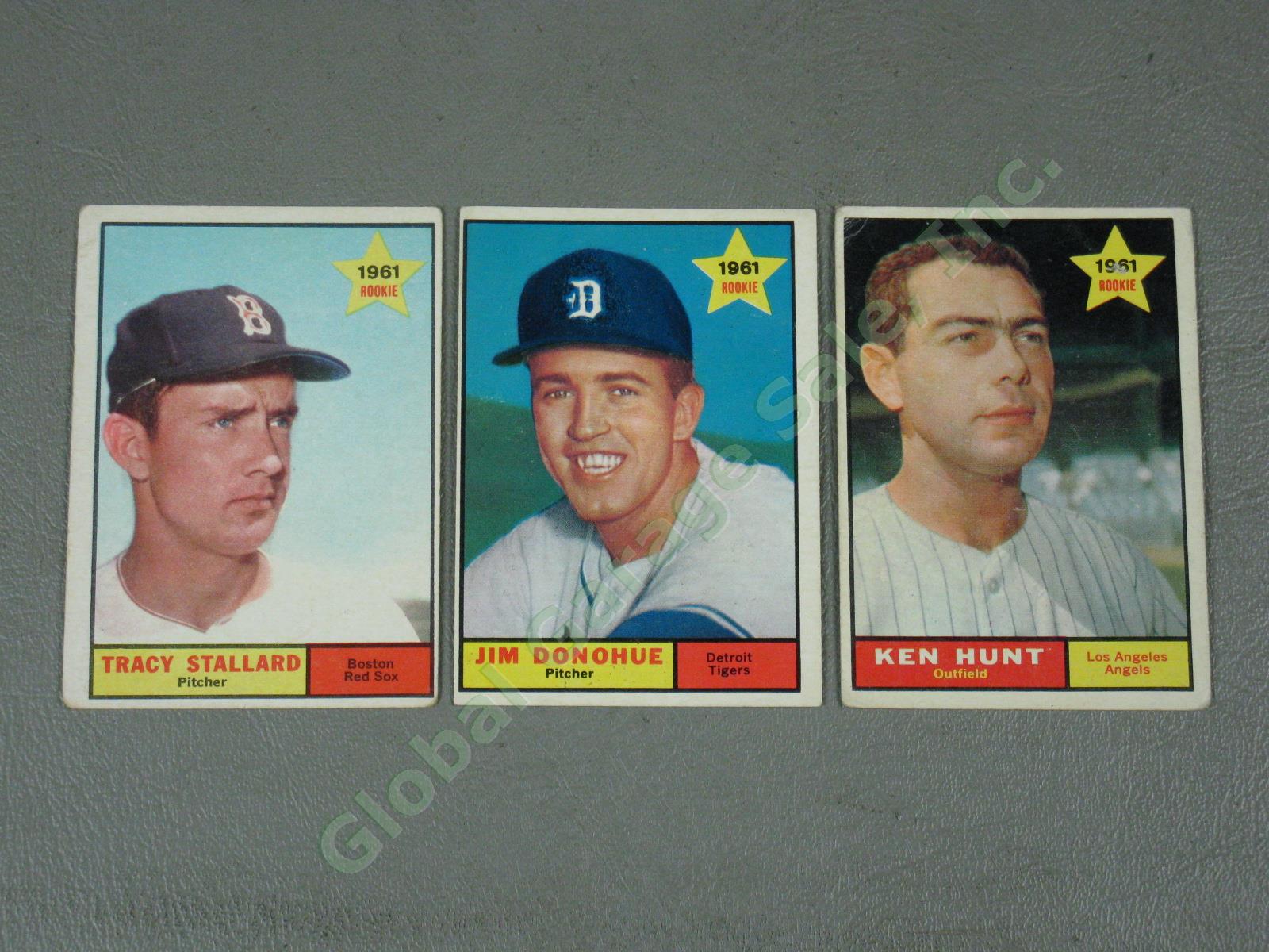 223 Vintage 1961 Topps Baseball Card Lot Rookies All-Stars No Duplicates NO RES! 6
