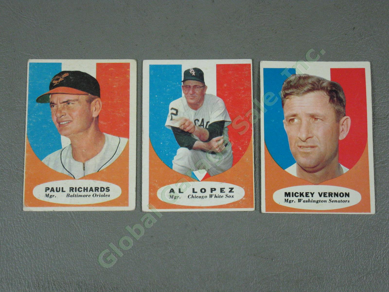 223 Vintage 1961 Topps Baseball Card Lot Rookies All-Stars No Duplicates NO RES! 10