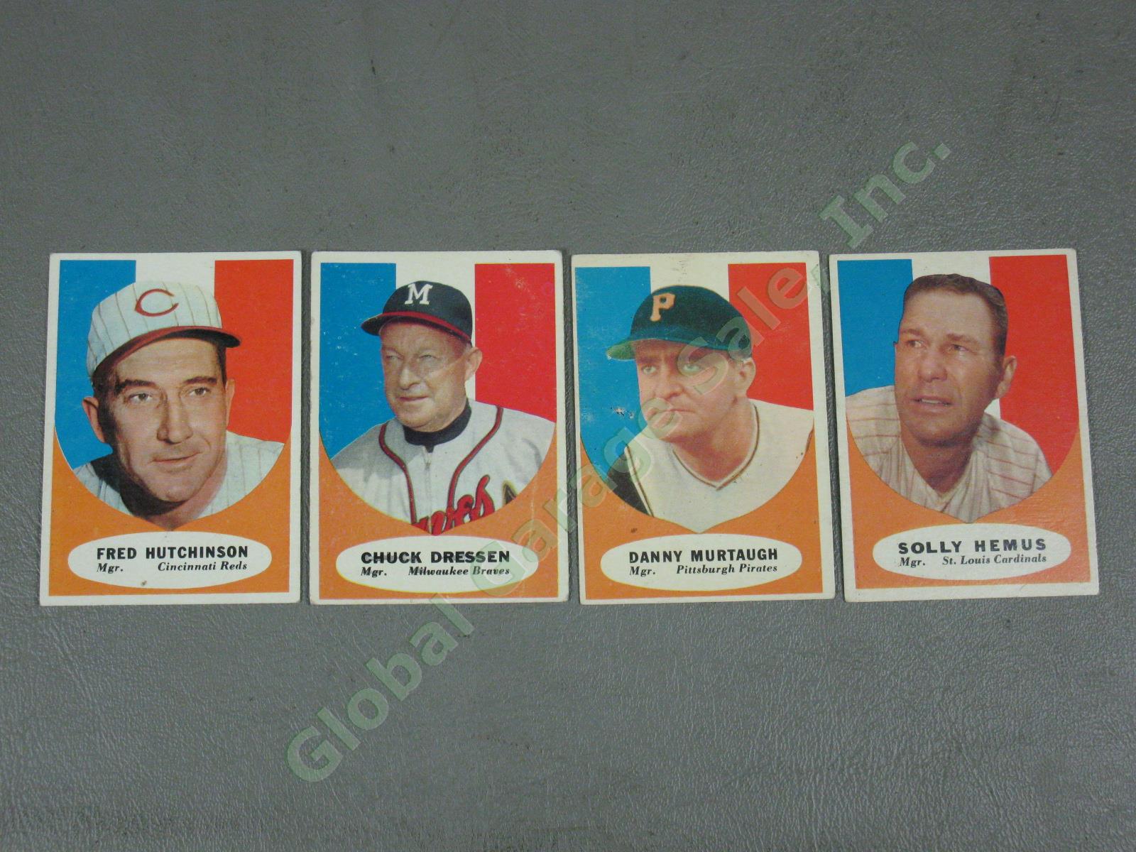 223 Vintage 1961 Topps Baseball Card Lot Rookies All-Stars No Duplicates NO RES! 11