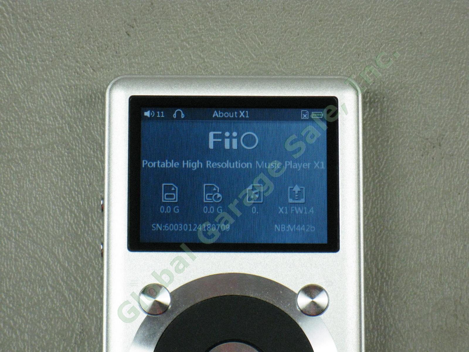 FiiO X1 Portable High Resolution Digital Lossless Media Music Player +128GB Card 3