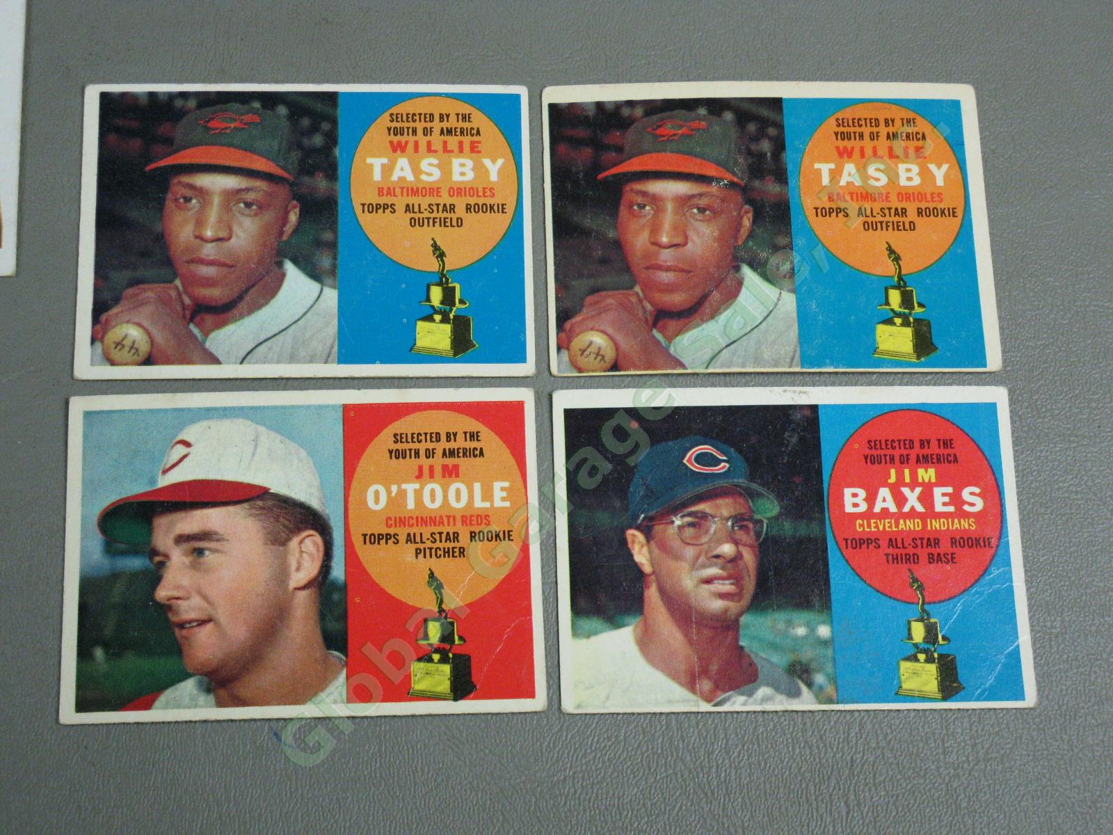 248 Vintage 1960 1960s Topps Baseball Card Lot Rookie Stars Teams Managers NR! 1