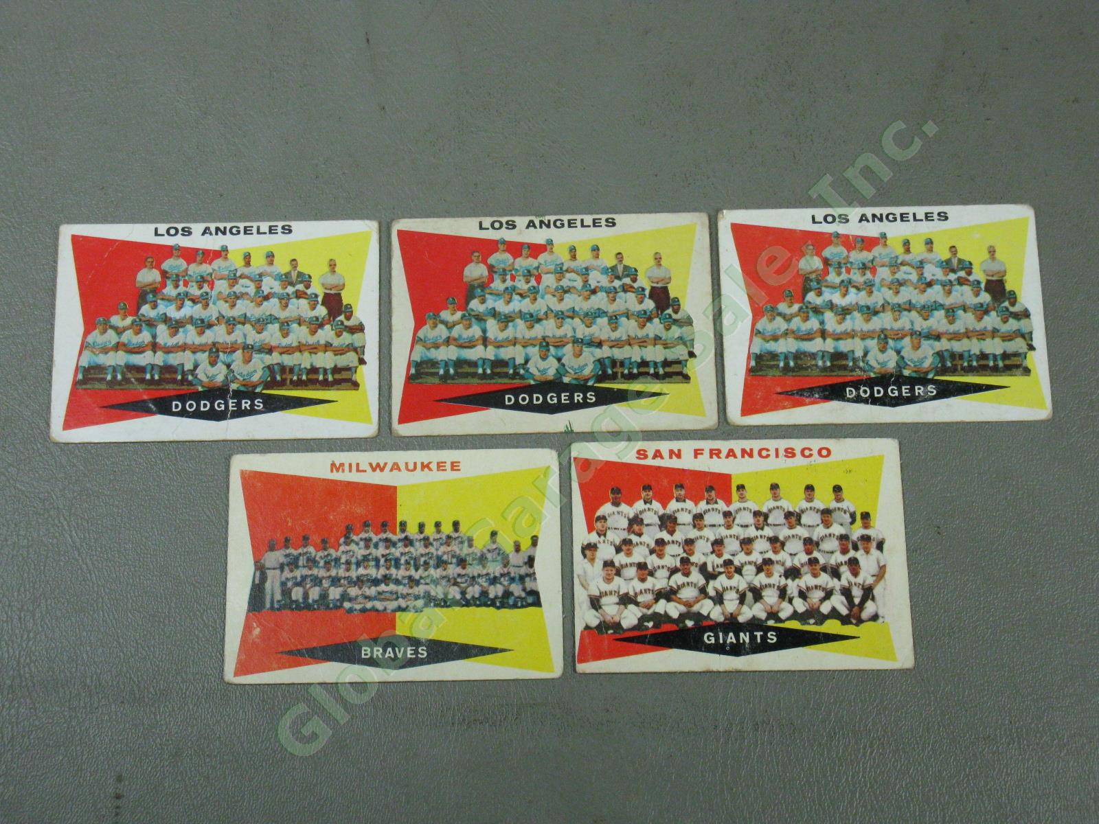 248 Vintage 1960 1960s Topps Baseball Card Lot Rookie Stars Teams Managers NR! 5