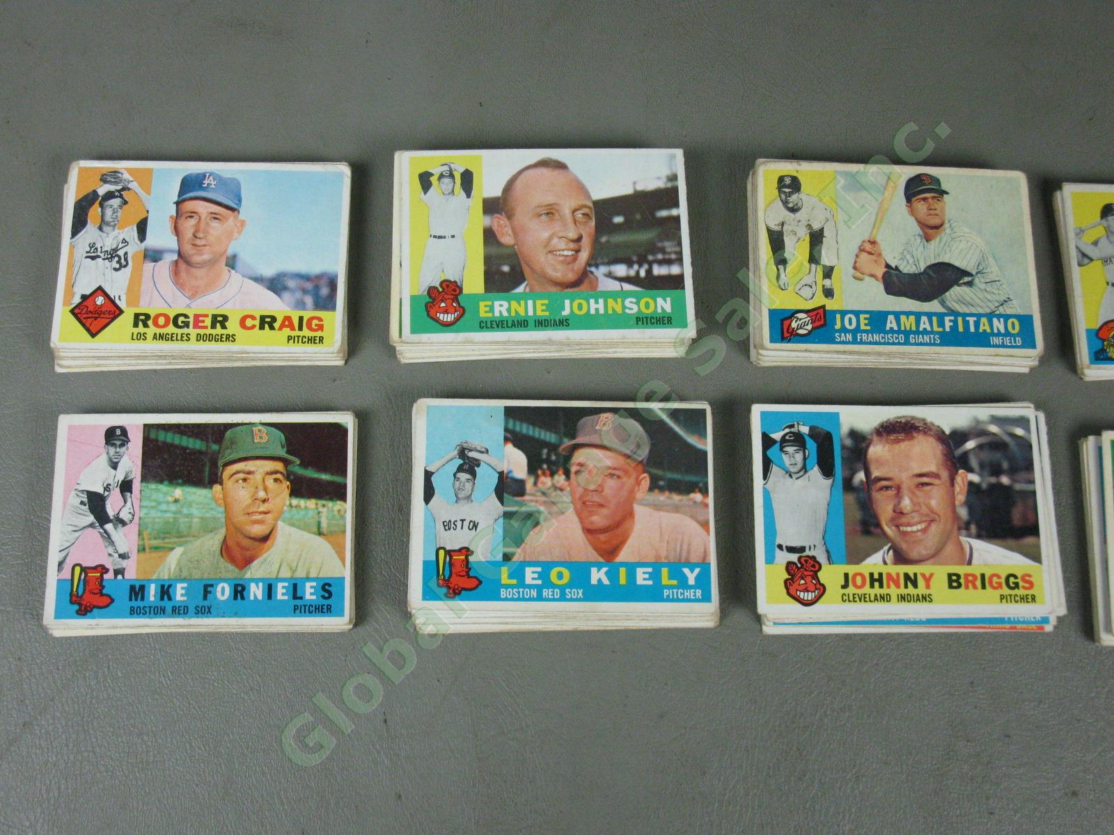 248 Vintage 1960 1960s Topps Baseball Card Lot Rookie Stars Teams Managers NR! 7