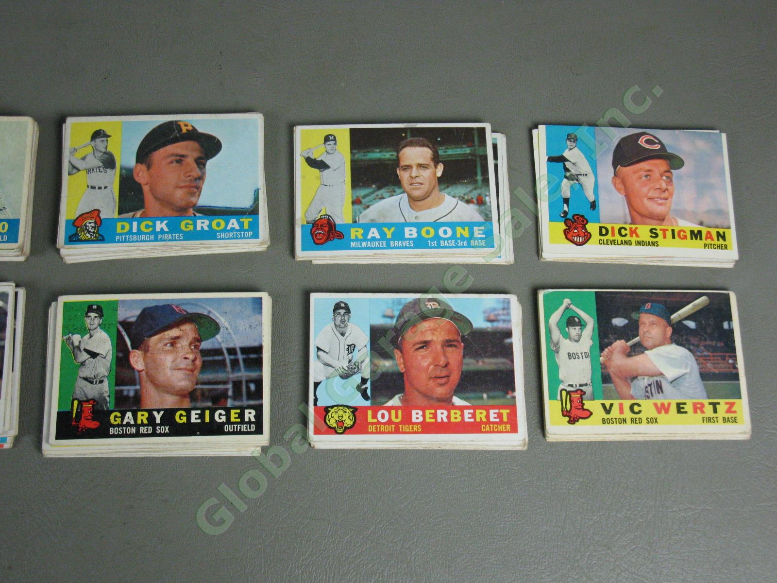 248 Vintage 1960 1960s Topps Baseball Card Lot Rookie Stars Teams Managers NR! 8