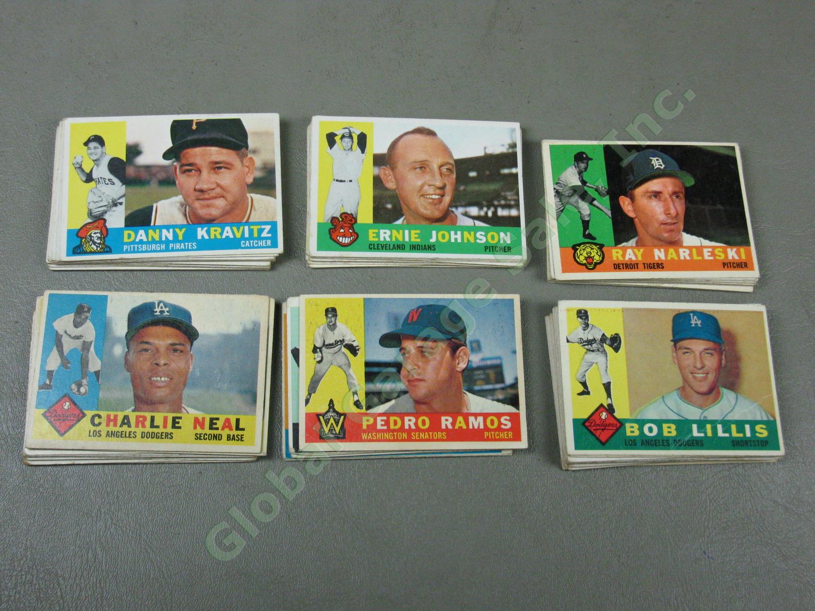 248 Vintage 1960 1960s Topps Baseball Card Lot Rookie Stars Teams Managers NR! 9