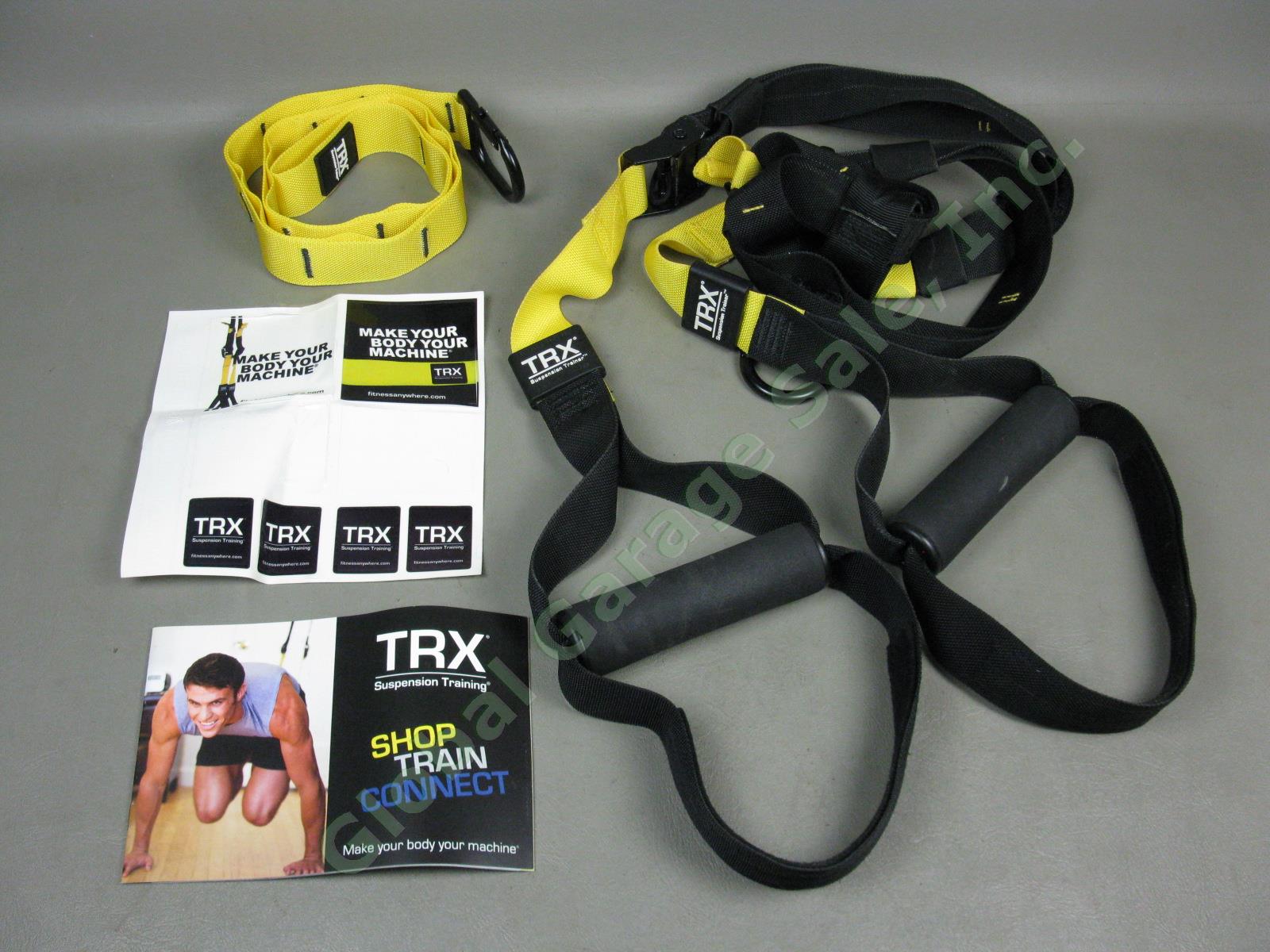 TRX Home Suspension Training Kit + Door Anchor Home Gym Exercise Fitness Belts 3