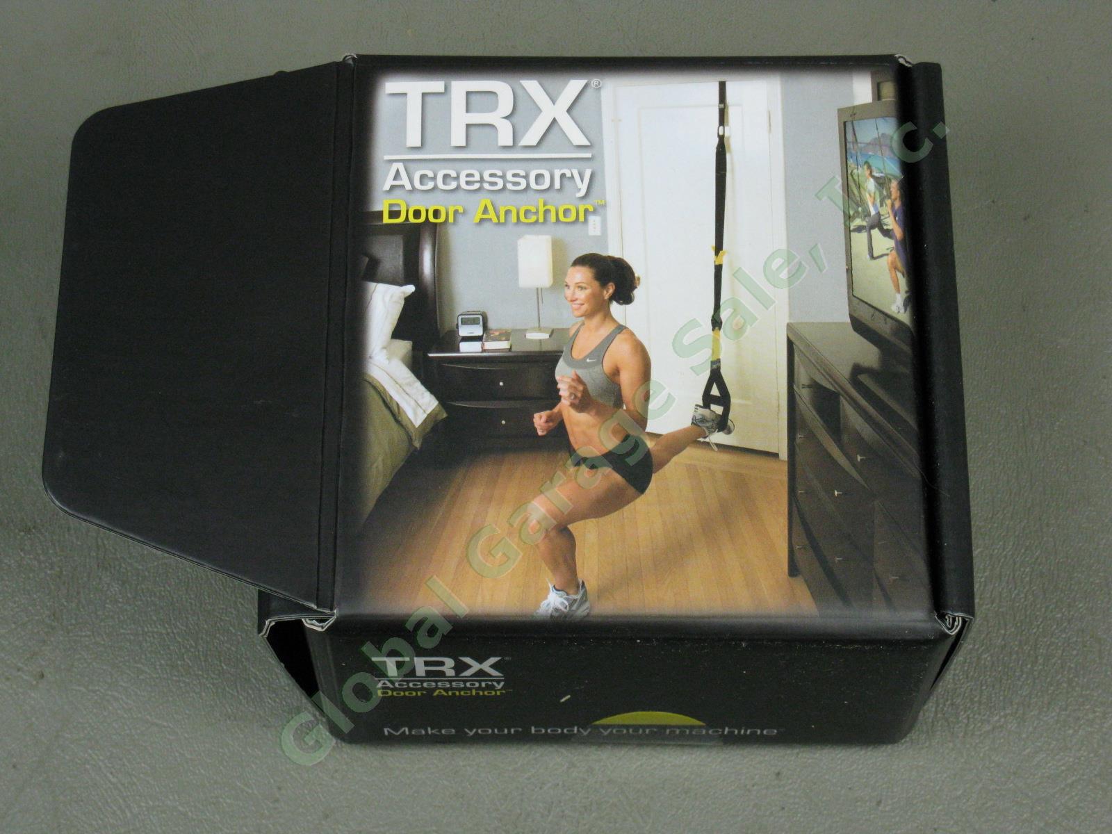 TRX Home Suspension Training Kit + Door Anchor Home Gym Exercise Fitness Belts 4