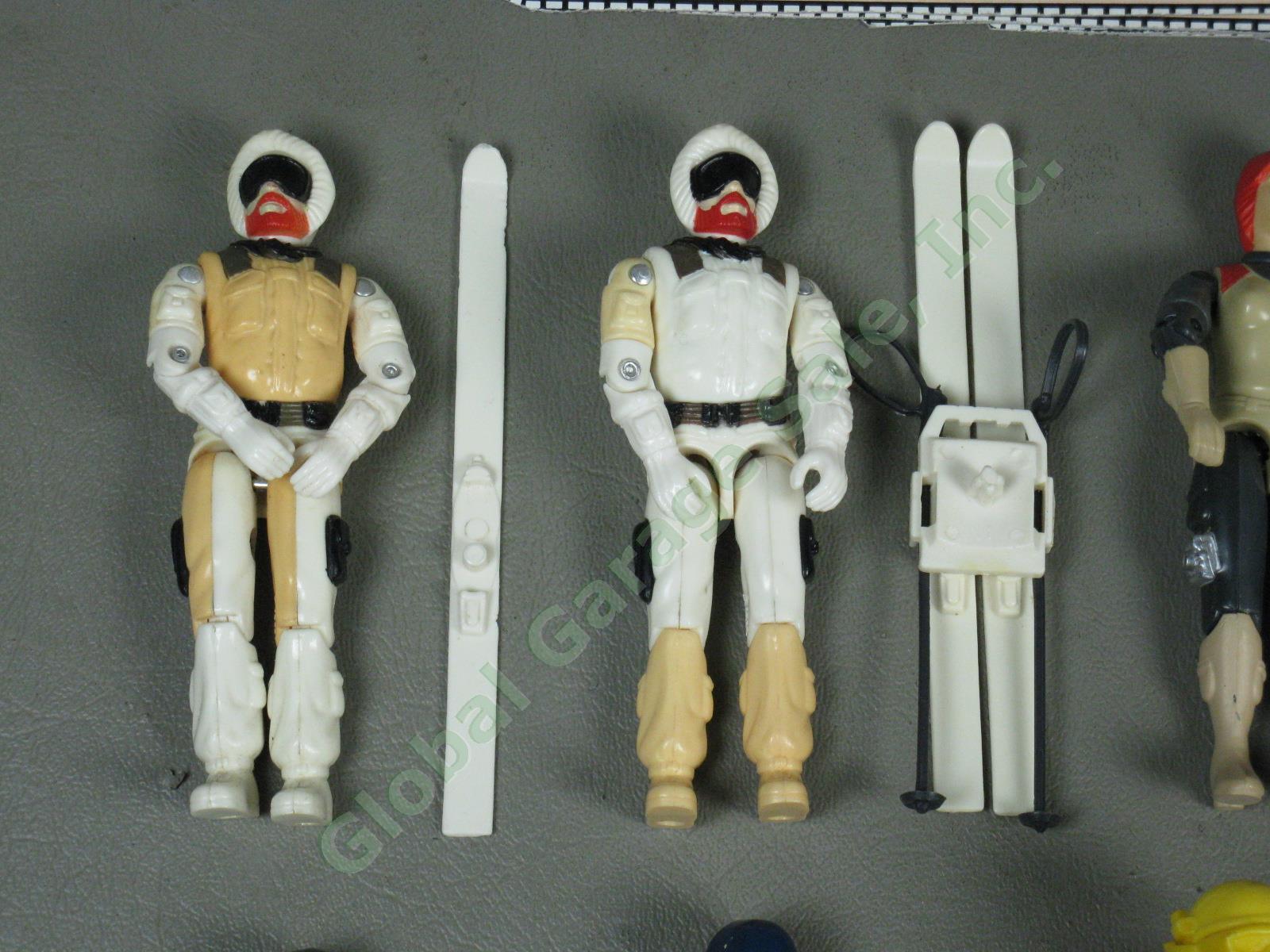 22 Vtg 1982-1984 GI Joe + Cobra Action Figures Collection Lot Rip Cord Torpedo + 7
