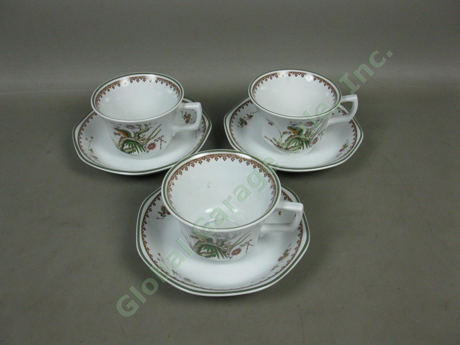 Wedgwood Old Chelsea Lot Dinner Salad Luncheon Bread Dessert Plates Cups Saucers 1