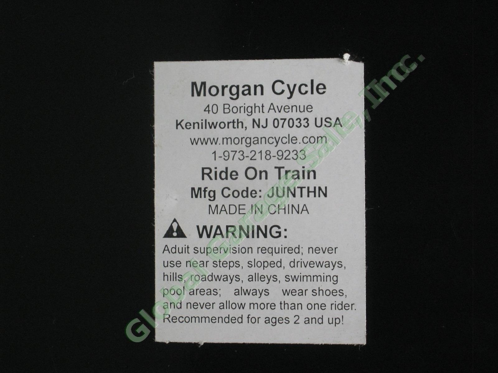 Morgan Cycle Santa Fe 268 Foot-To-Floor Ride-On Railroad Locomotive Engine Train 5