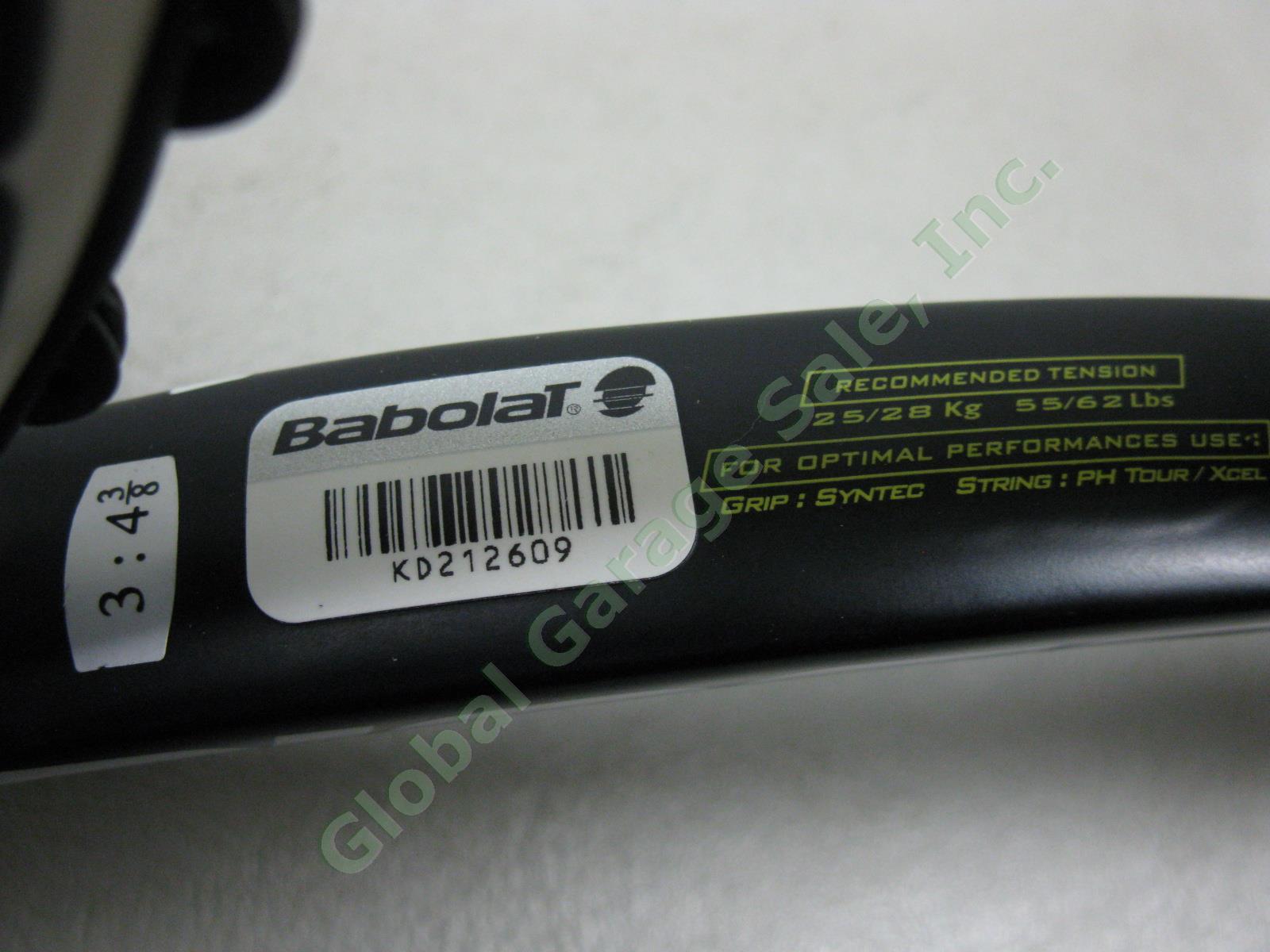 Babolat Aero Pro Drive 3 4/8 Tennis Racquet GT Technology Graphite/Tungsten +Bag 7