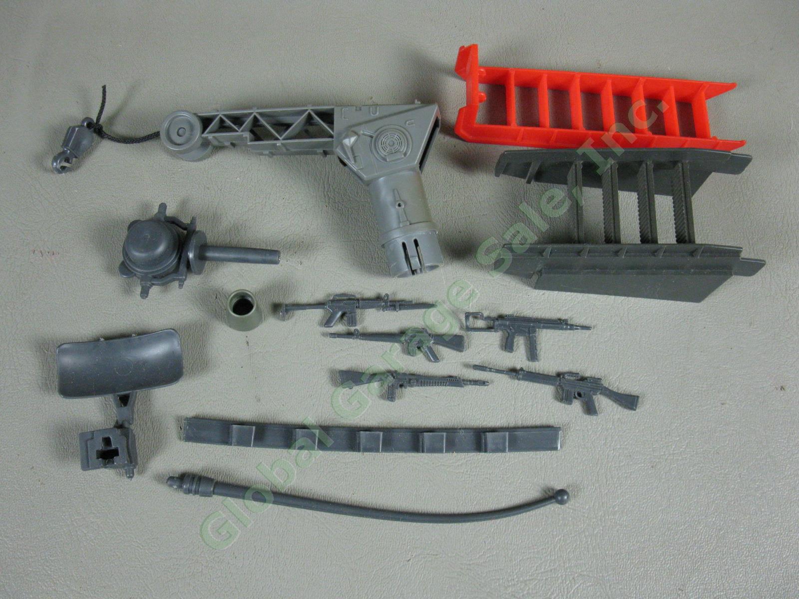 HUGE Vtg 1983-1985 GI Joe Vehicle Weapon Action Figure Lot Parts/Repair NO RES! 12