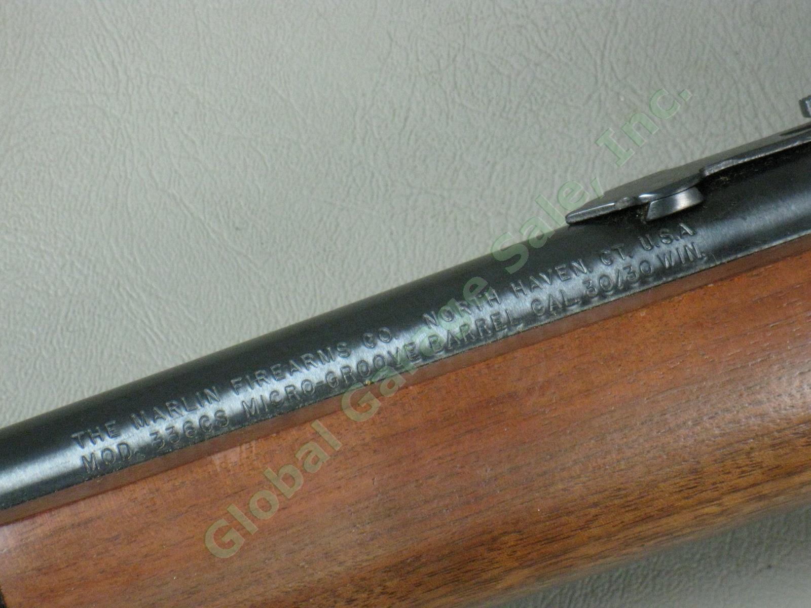 1984 Marlin 336CS 20" Barrel .30-30 Winchester Rifle Excellent Condition! 6