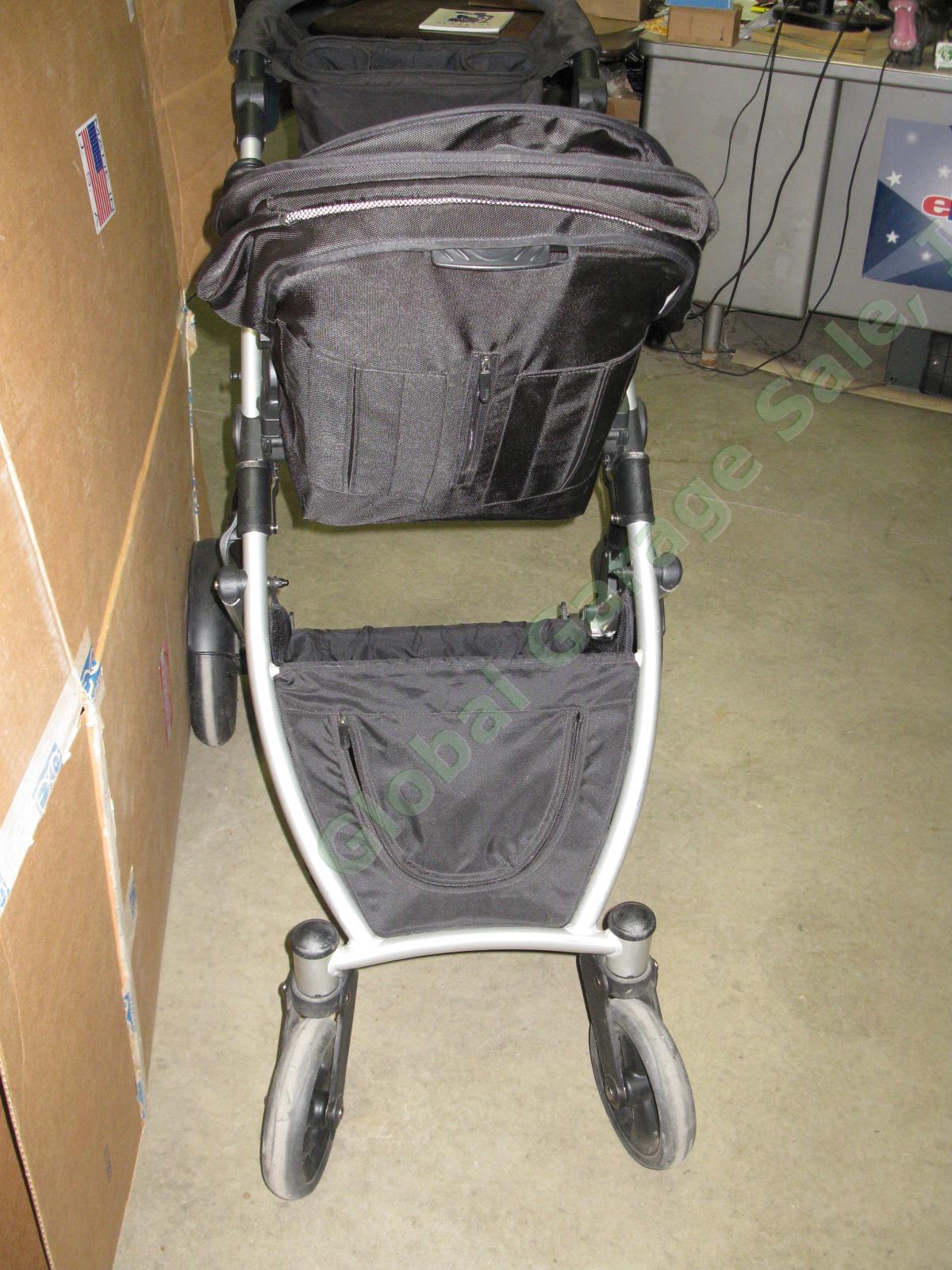 Black Britax B-Ready Single Stroller W/ Reversible Removable Seat Cup Holders NR 1