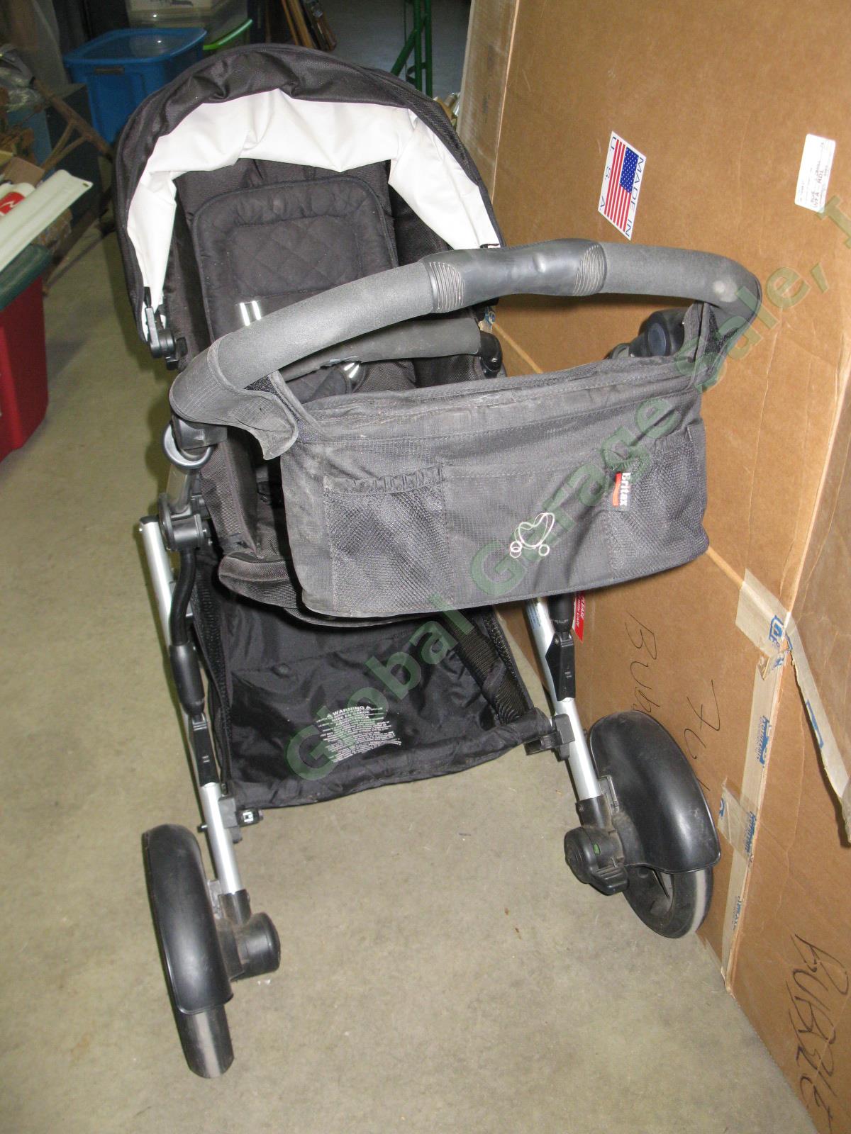 Black Britax B-Ready Single Stroller W/ Reversible Removable Seat Cup Holders NR 2