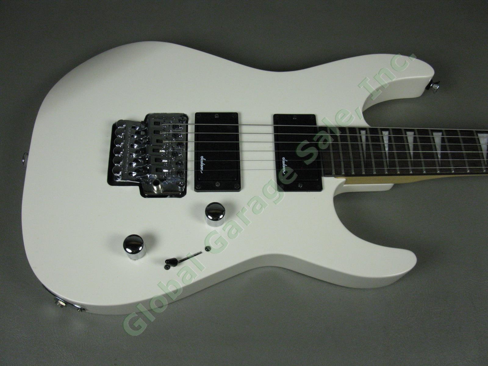 2010 Jackson JS32 Dinky Electric Guitar White W/ Padded Gig Bag Bundle NR MINT! 2
