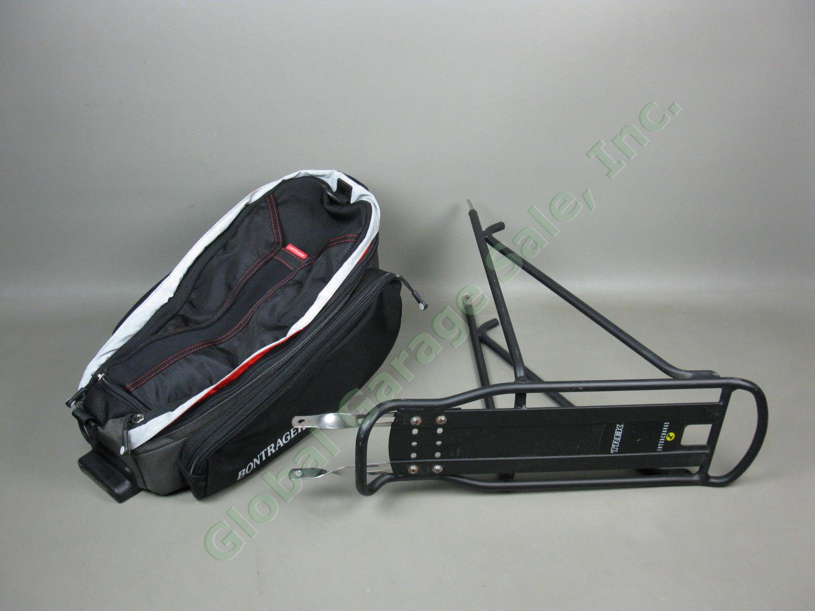 Trek Bontrager Interchange Deluxe Rear Trunk Bike Bag 412970 +Rack Bundle Lot NR