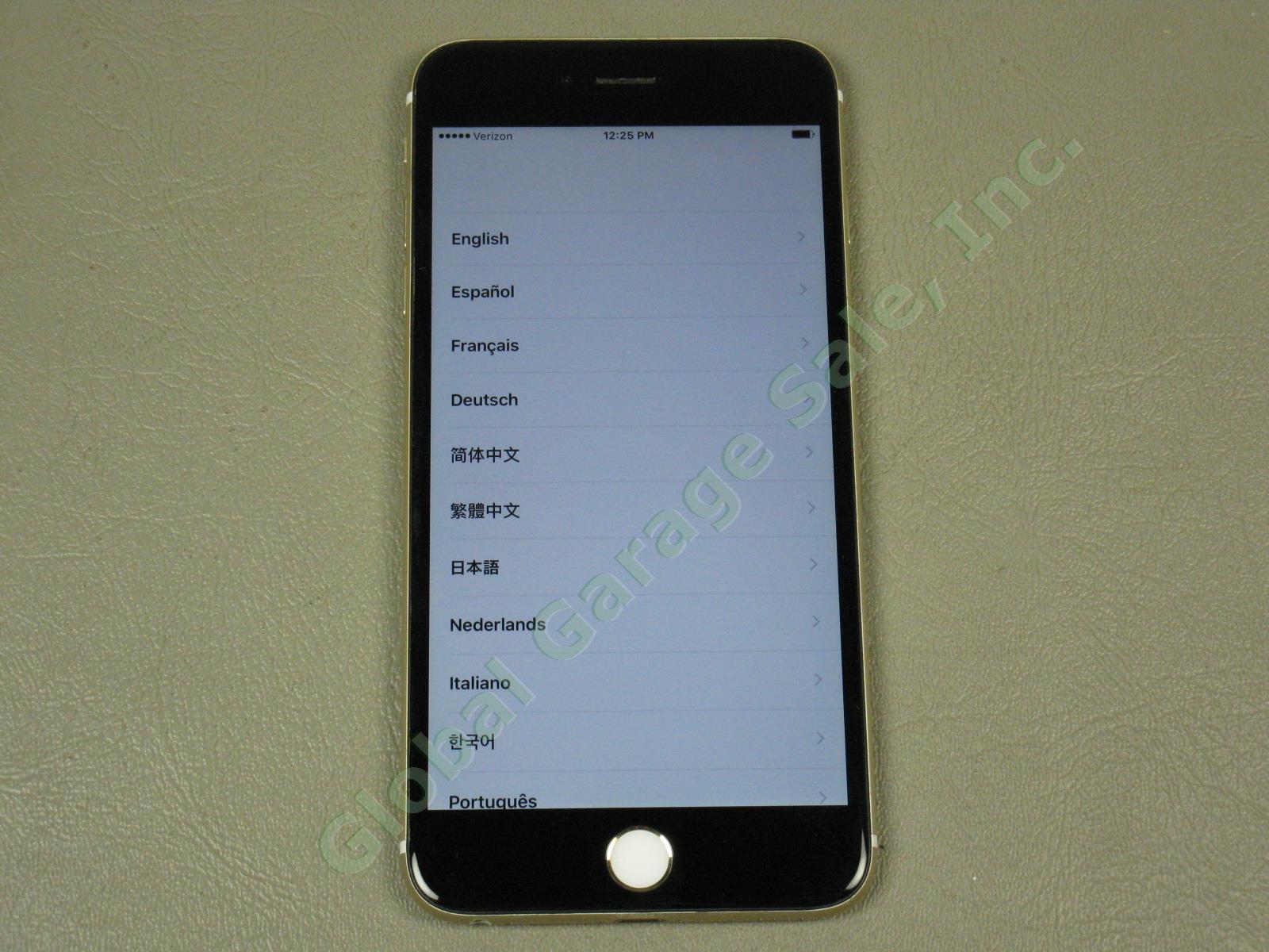 Apple iPhone 6 Plus Black 128GB A1522 MGCQ2LL/A Verizon Works Great No Reserve! 2