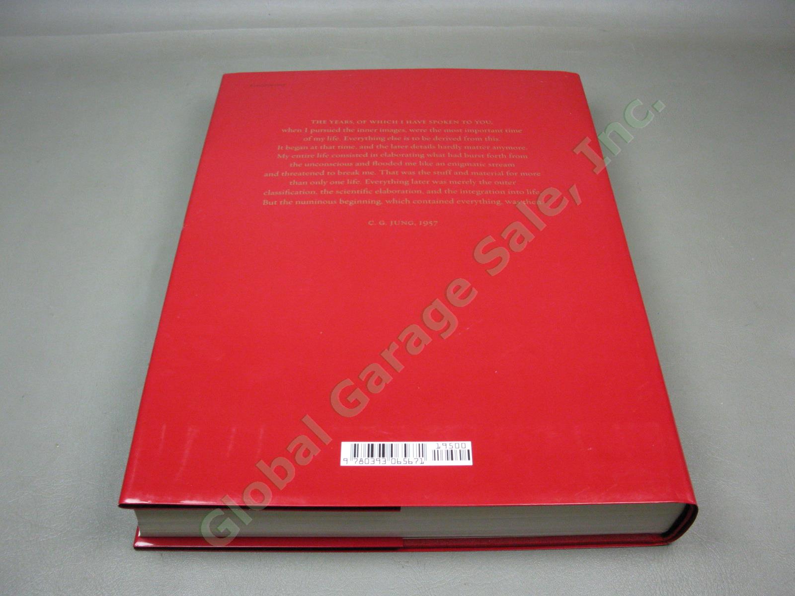 C.G Carl Jung The Red Book Liber Novus 2009 First Edition Hardcover +Dust Jacket 1