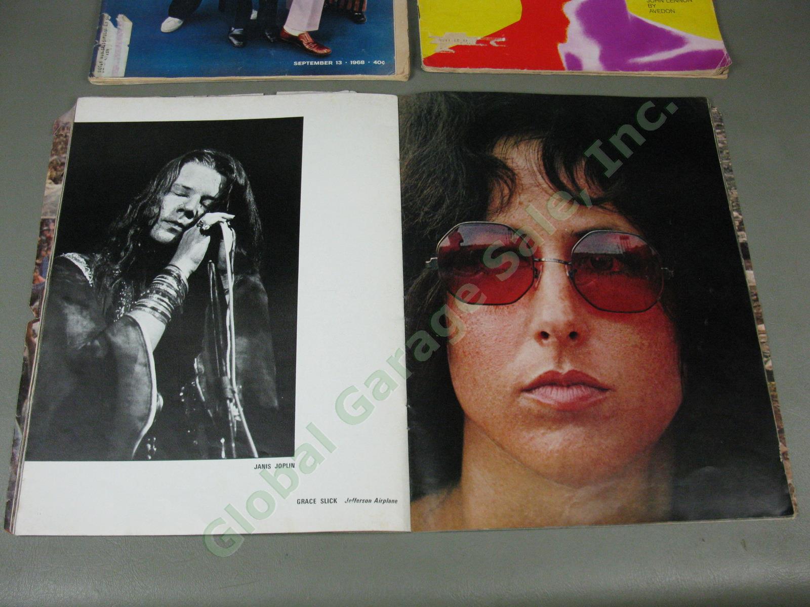 Woodstock Tickets Brochure Flyer Magazine Lot + 1968 Beatles Life Look Avedon NR 14