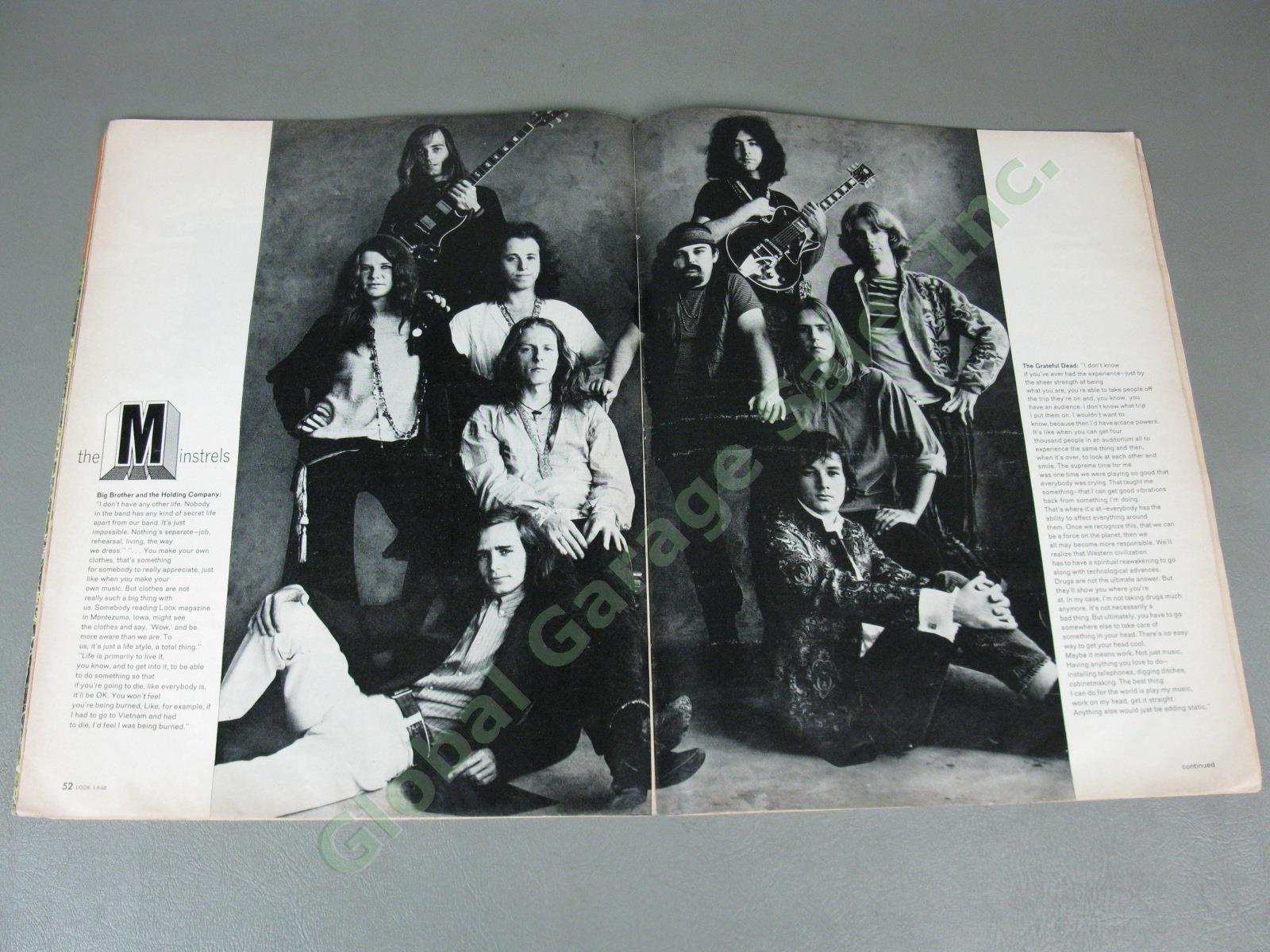 Woodstock Tickets Brochure Flyer Magazine Lot + 1968 Beatles Life Look Avedon NR 19