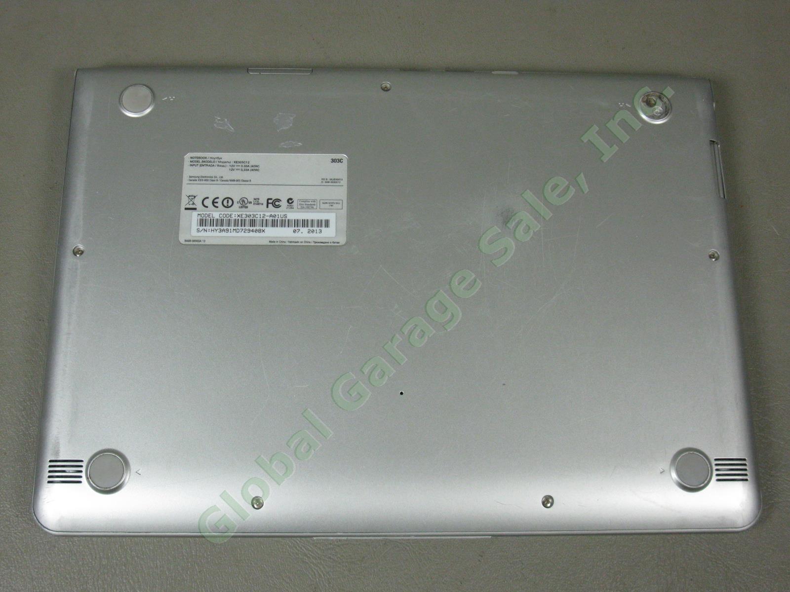 Samsung Chromebook Chrome Netbook Computer XE303C12 11.6" 1.7GHz 2GB RAM 16GB NR 3