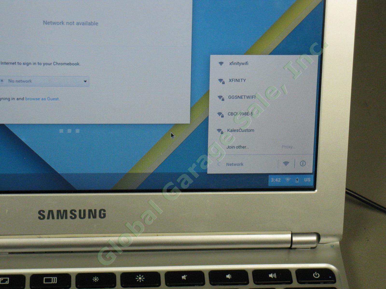Samsung Chromebook Chrome Netbook Computer XE303C12 11.6" 1.7 GHz 2GB RAM 16GB 1