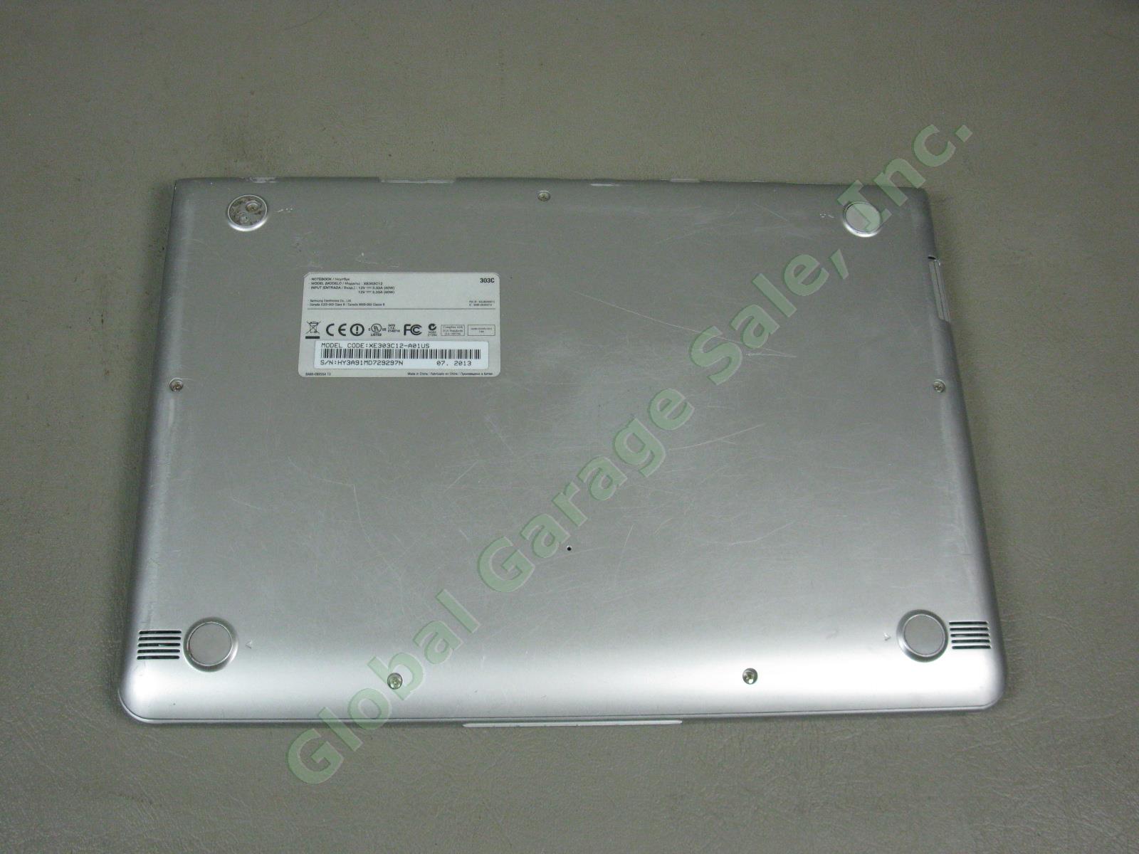 Samsung Chromebook Chrome Netbook Computer XE303C12 11.6" 1.7 GHz 2GB RAM 16GB 5