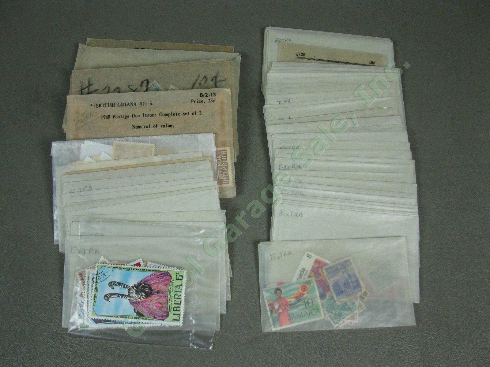 HUGE Vtg 1920s-1990s US Intl Stamp Lot Scott #220-2966 Albums Sheets Mint Sets + 35