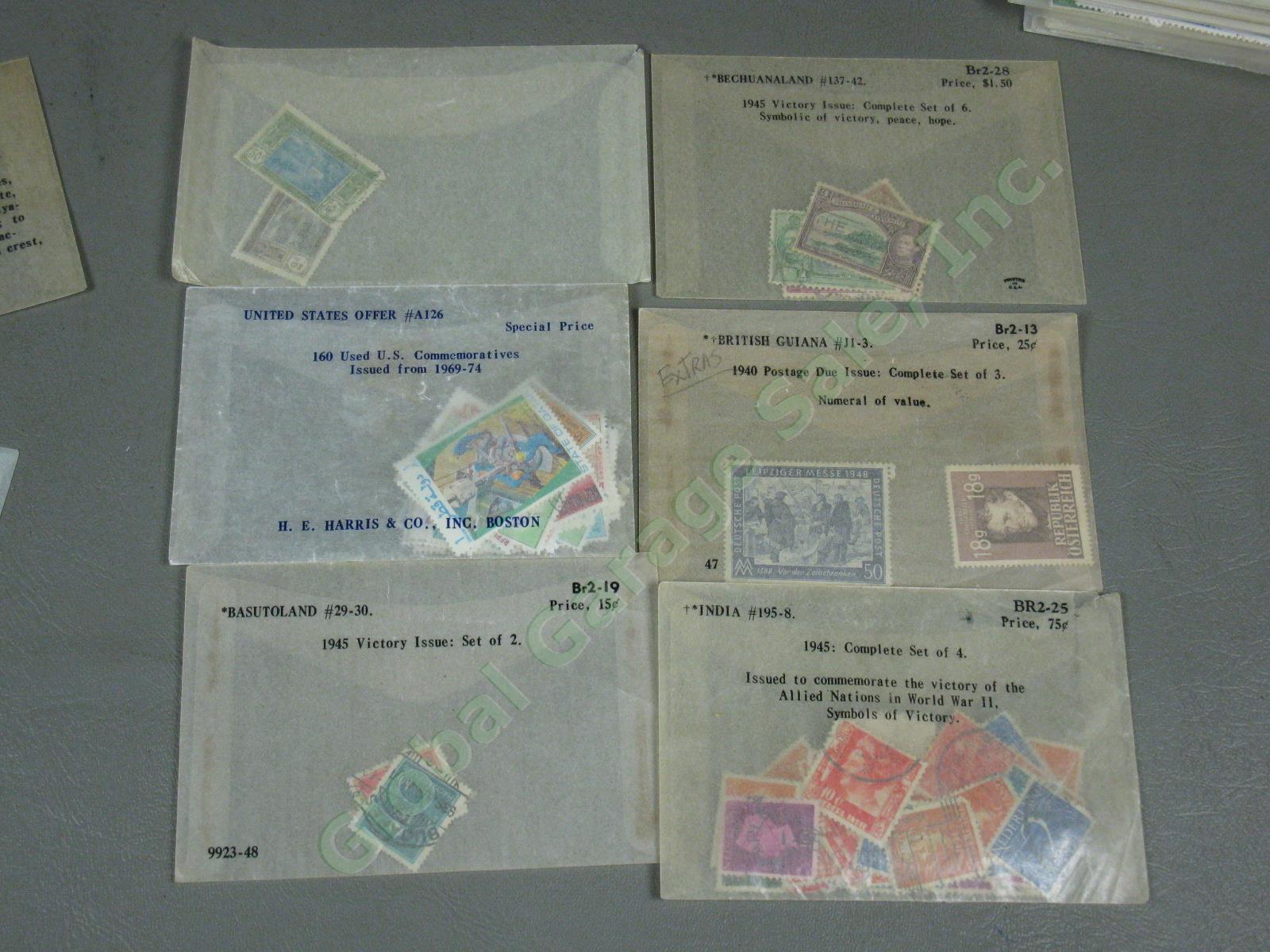 HUGE Vtg 1920s-1990s US Intl Stamp Lot Scott #220-2966 Albums Sheets Mint Sets + 36