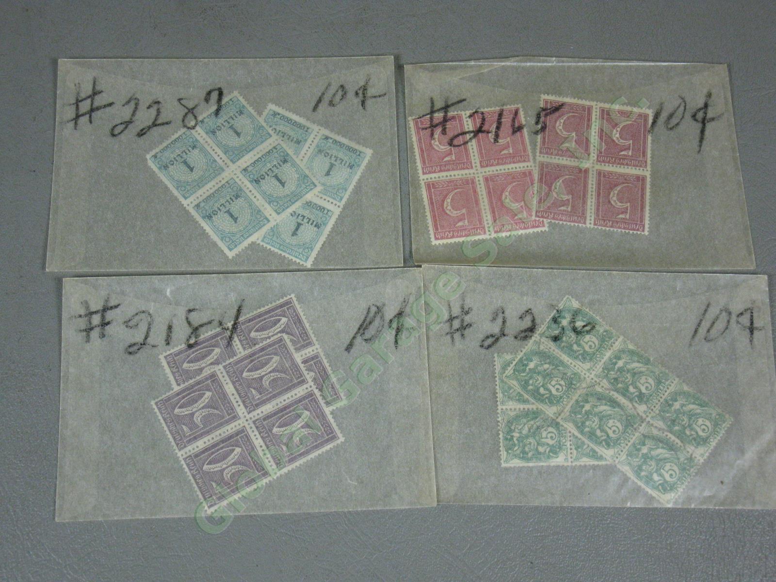 HUGE Vtg 1920s-1990s US Intl Stamp Lot Scott #220-2966 Albums Sheets Mint Sets + 37