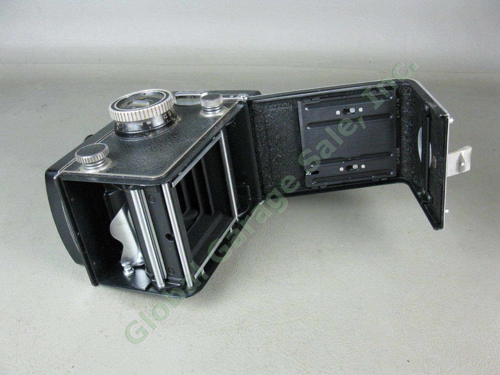 Vtg Rolleiflex DBP DBGM TLR Schneider-Kreuznach Xenotar 3.5F 75mm Heidosmat Lens 8