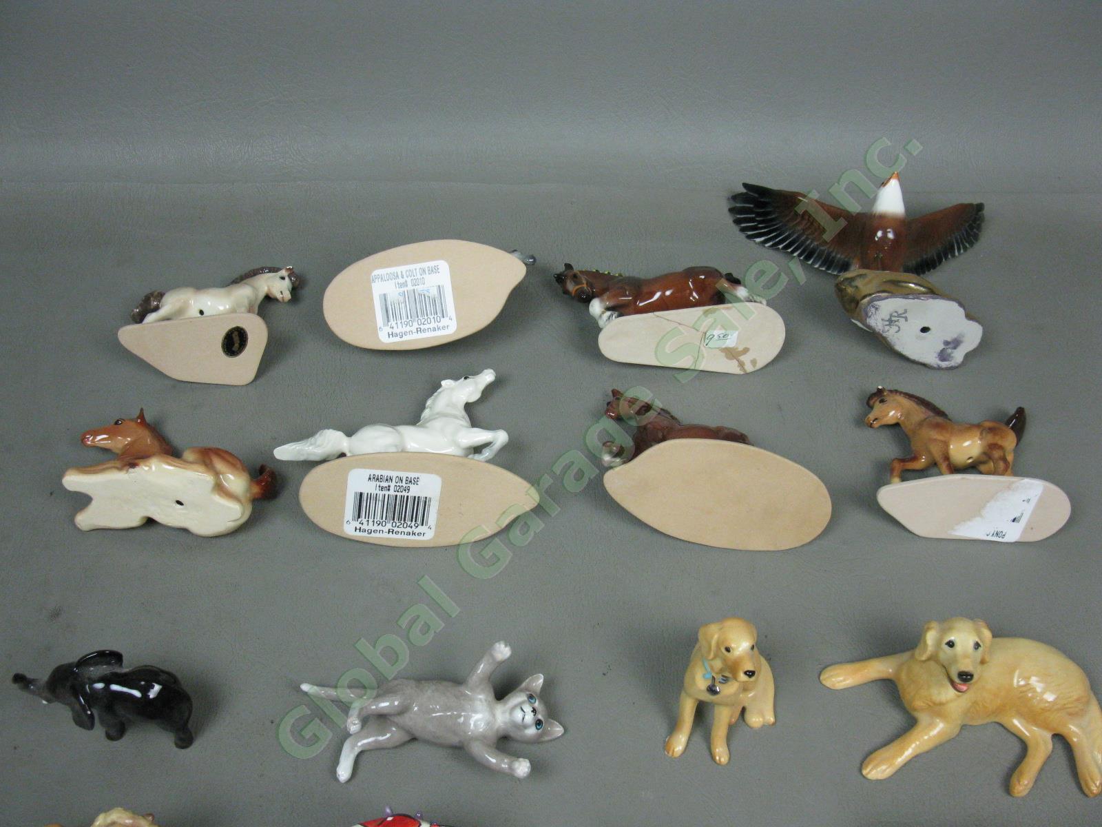 31 Vtg Hagen Renaker Mixed Miniature Mini Animal Figurine Lot Horse + $280 Value 3