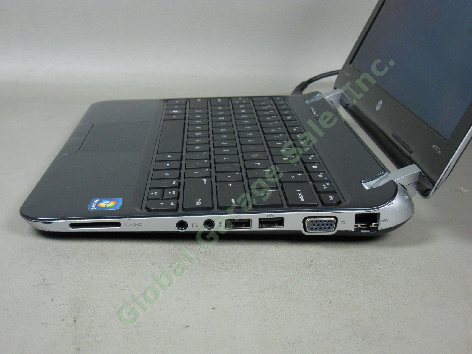 HP 3115m Notebook Laptop AMD E-450 1.65GHz 4GB RAM 320GB Windows 7 Ultimate NR! 4