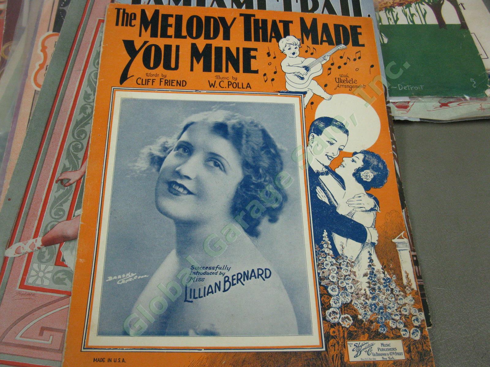 Huge Lot 200+ Vtg Antique 1900s- Sheet Music Military Bing Crosby Etude Magazine 4