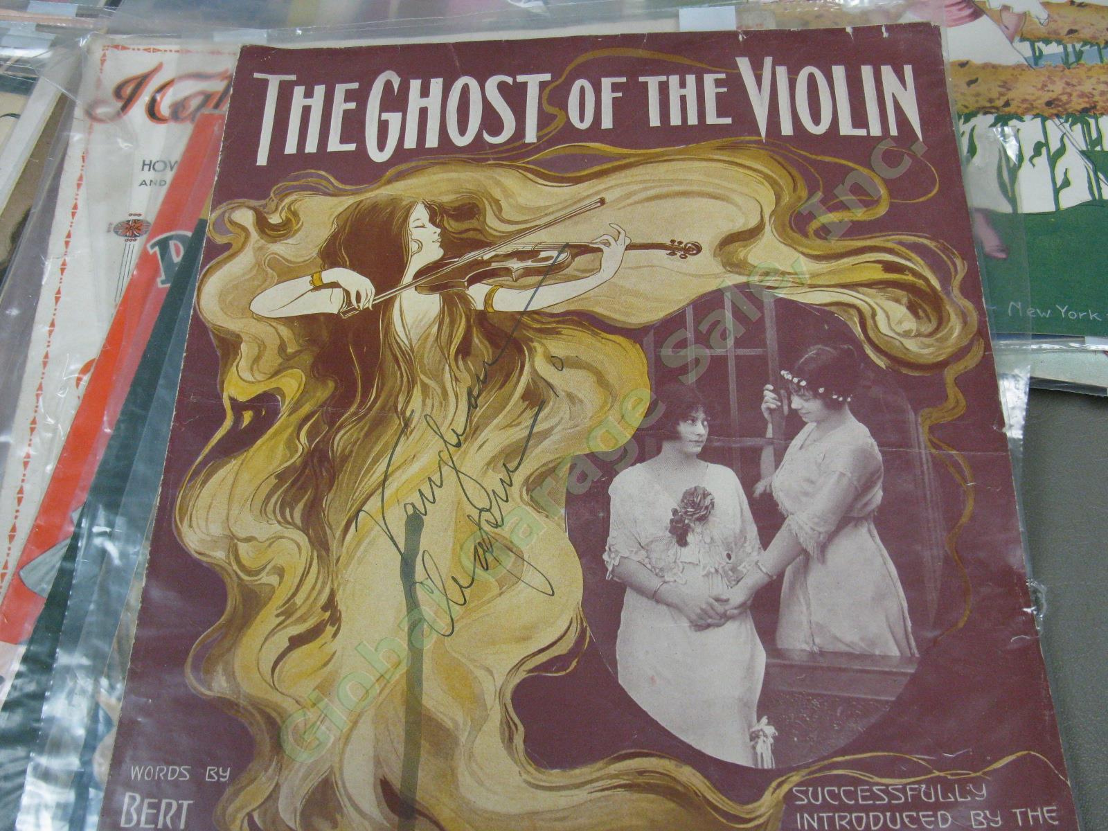 Huge Lot 200+ Vtg Antique 1900s- Sheet Music Military Bing Crosby Etude Magazine 9