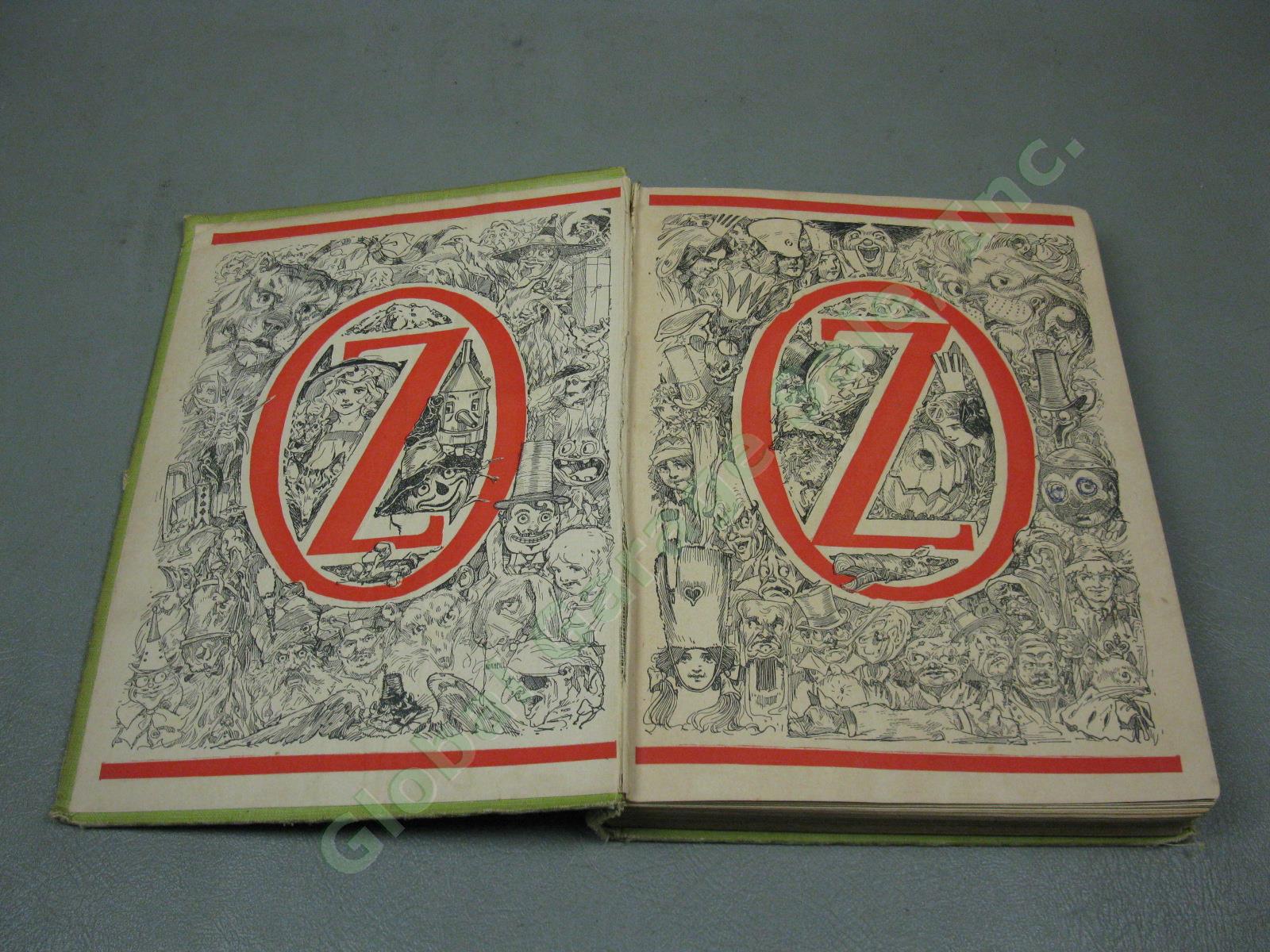1909 1st Edition The Road To Oz By Wizard Author L Frank Baum Vtg Hardcover Book 2