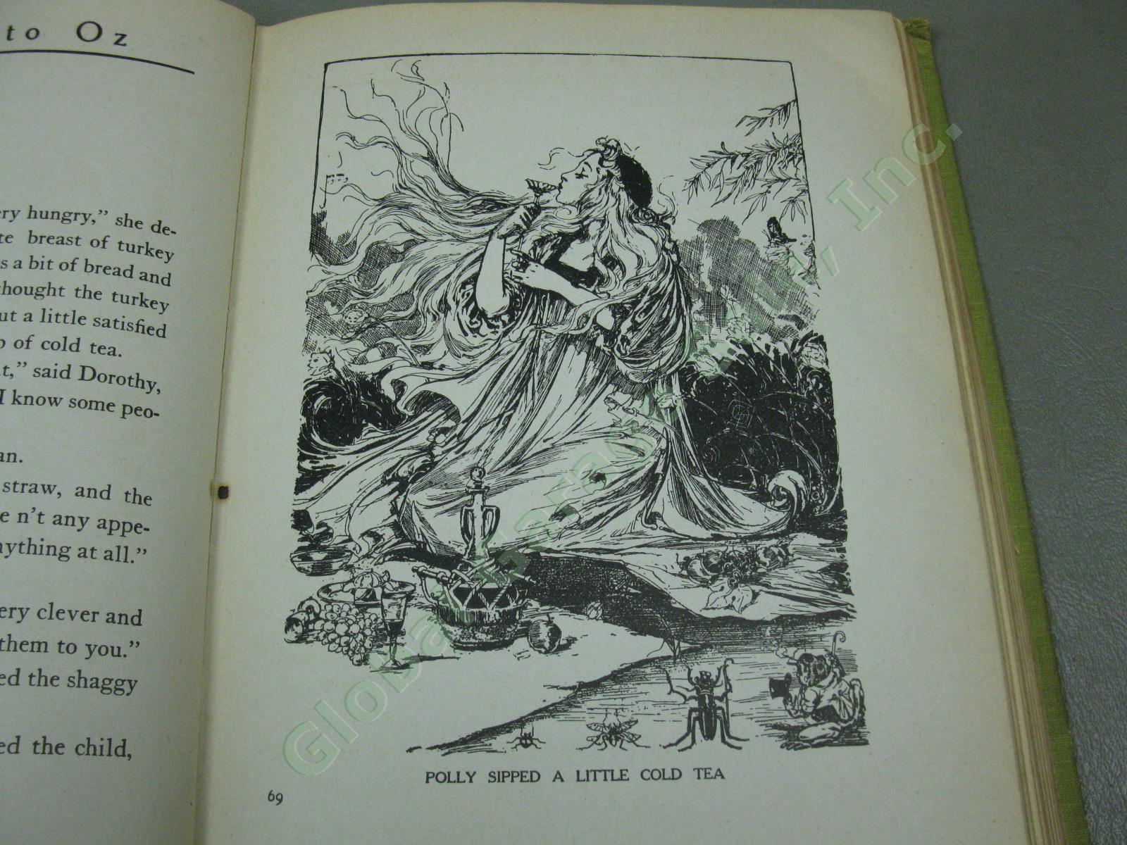 1909 1st Edition The Road To Oz By Wizard Author L Frank Baum Vtg Hardcover Book 13