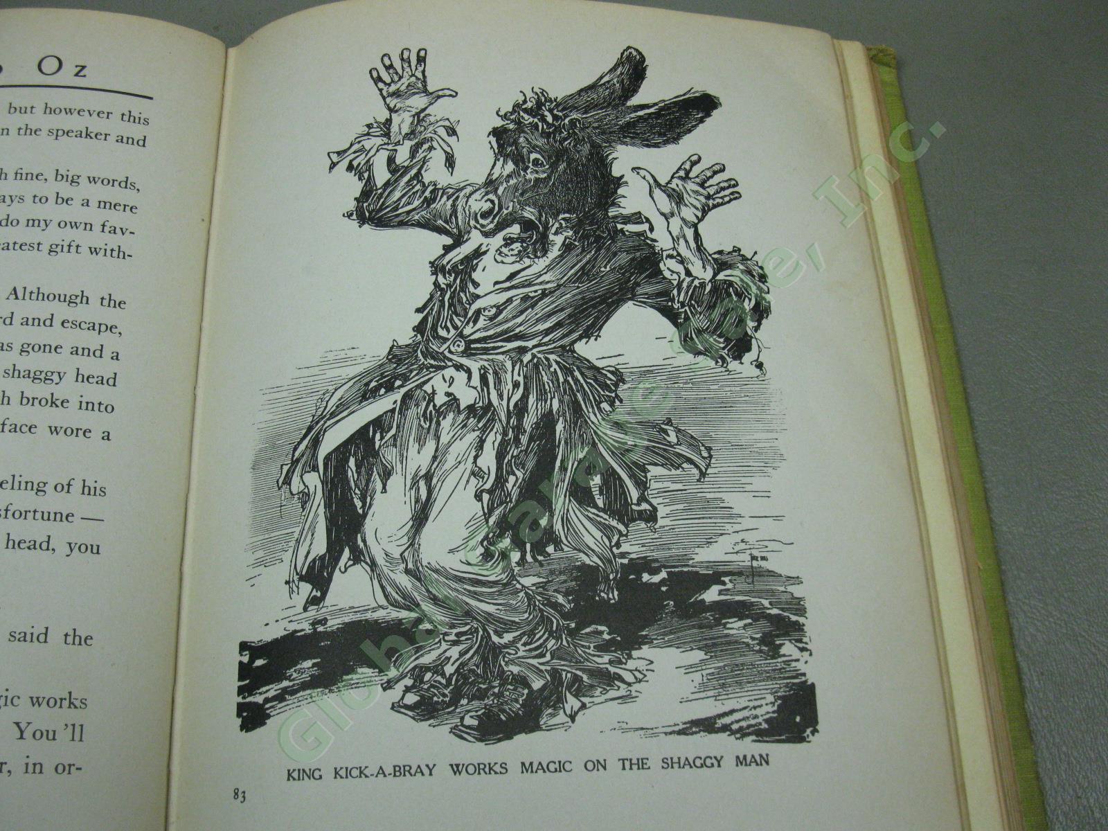 1909 1st Edition The Road To Oz By Wizard Author L Frank Baum Vtg Hardcover Book 14