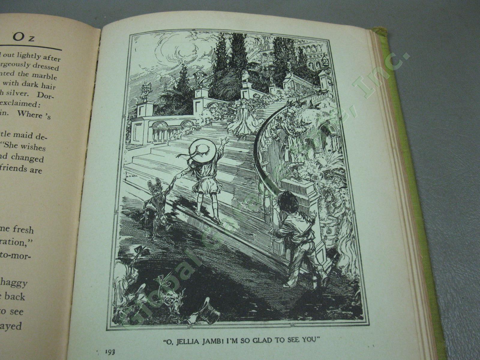 1909 1st Edition The Road To Oz By Wizard Author L Frank Baum Vtg Hardcover Book 17