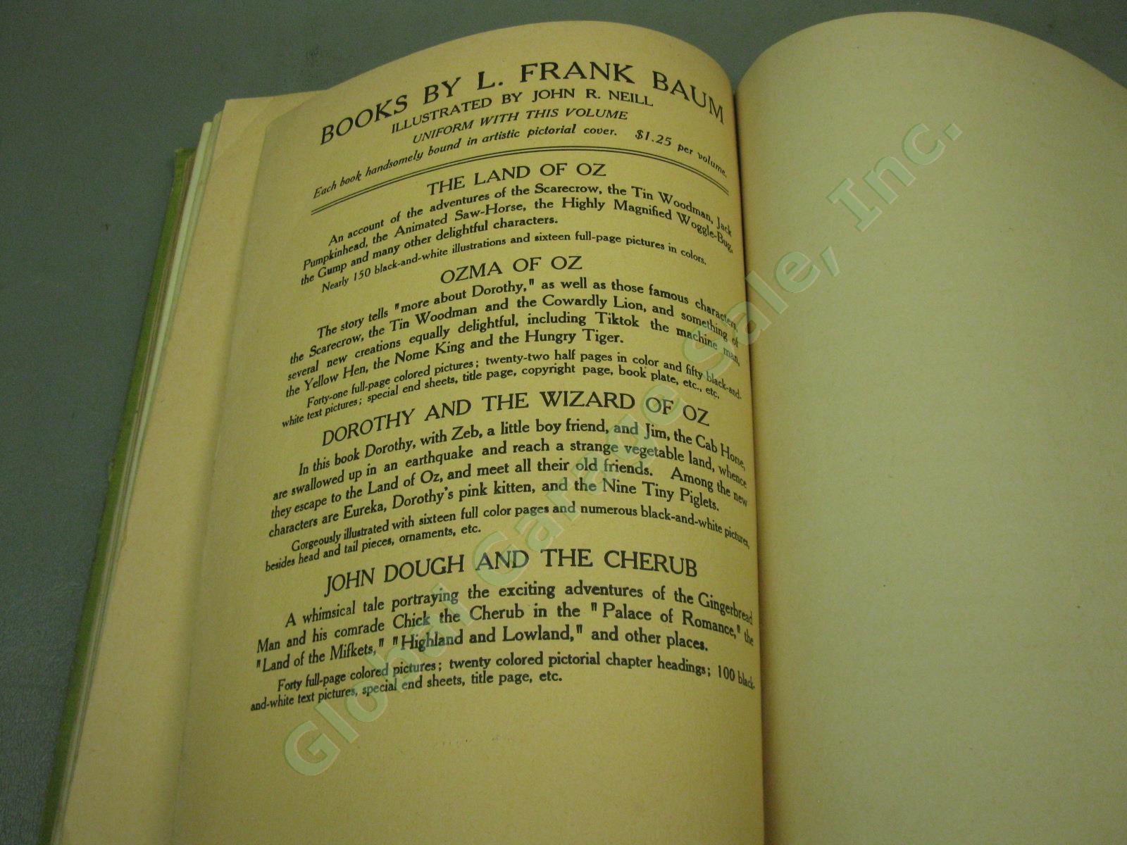 1909 1st Edition The Road To Oz By Wizard Author L Frank Baum Vtg Hardcover Book 20